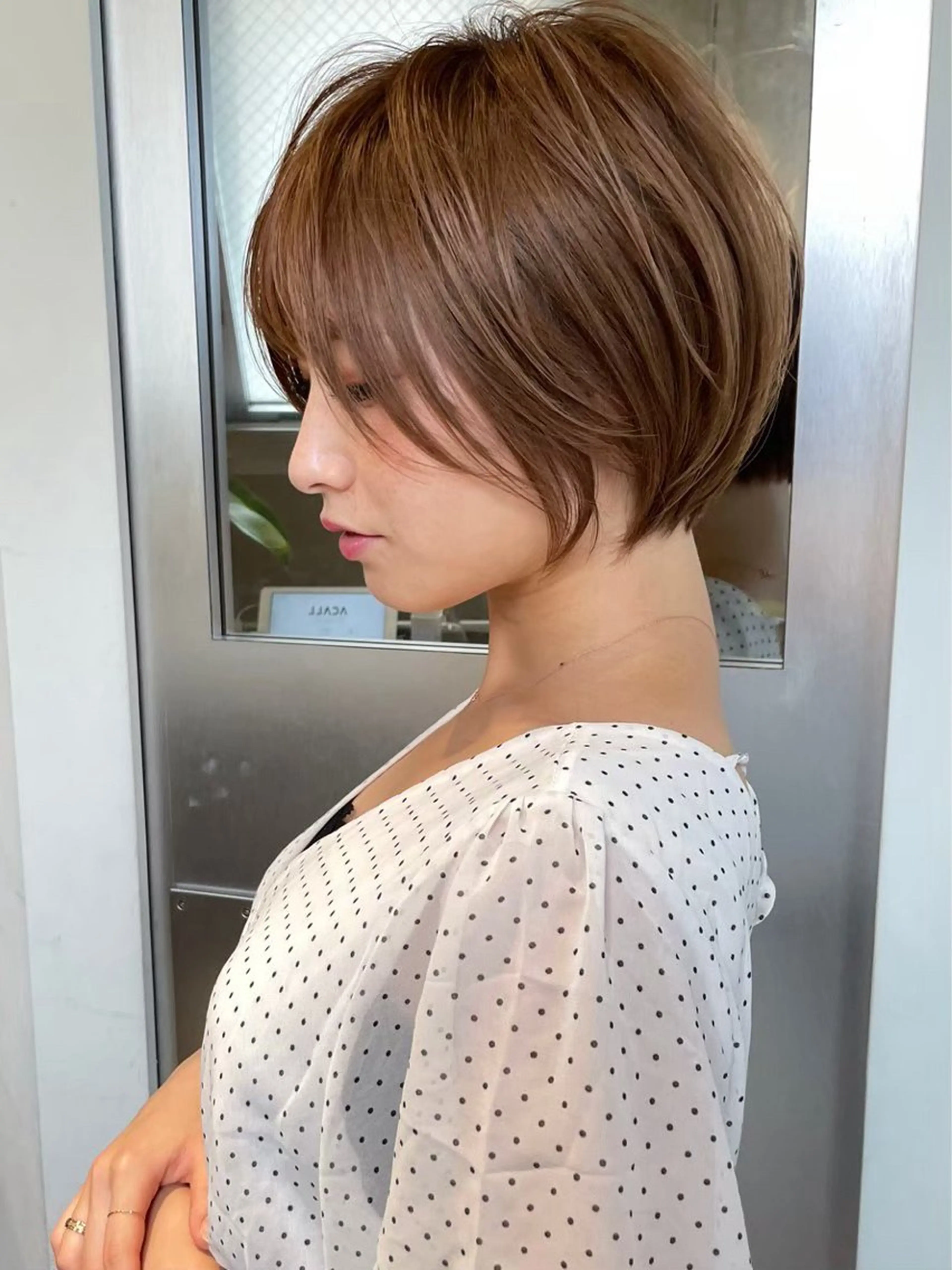 ショート カラー ハイライトNo.1☆ ゆうのヘアスタイル