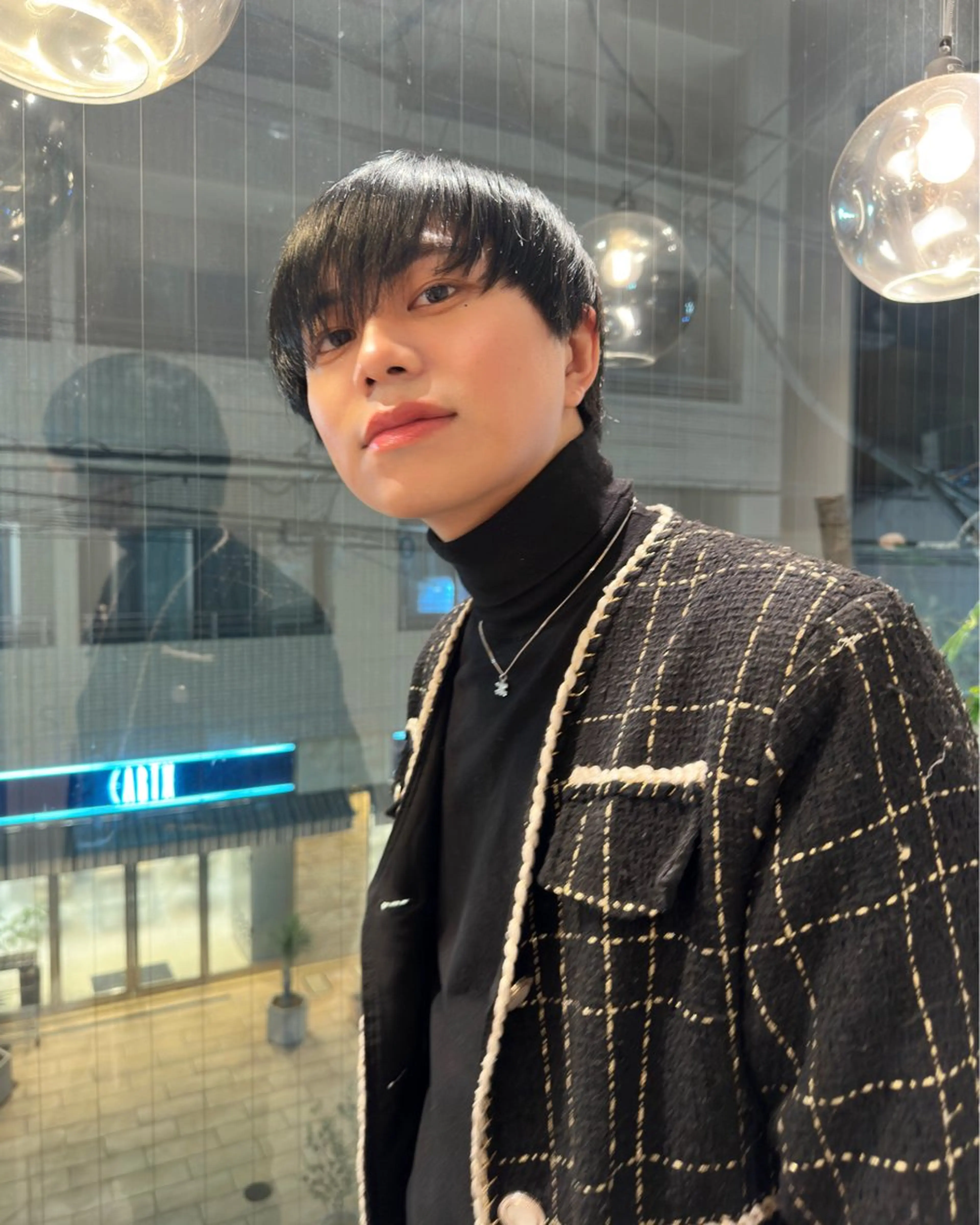 カラー メンズ メンズ韓国風 ヘアカラー AIRI 🐈‍⬛のヘアスタイル