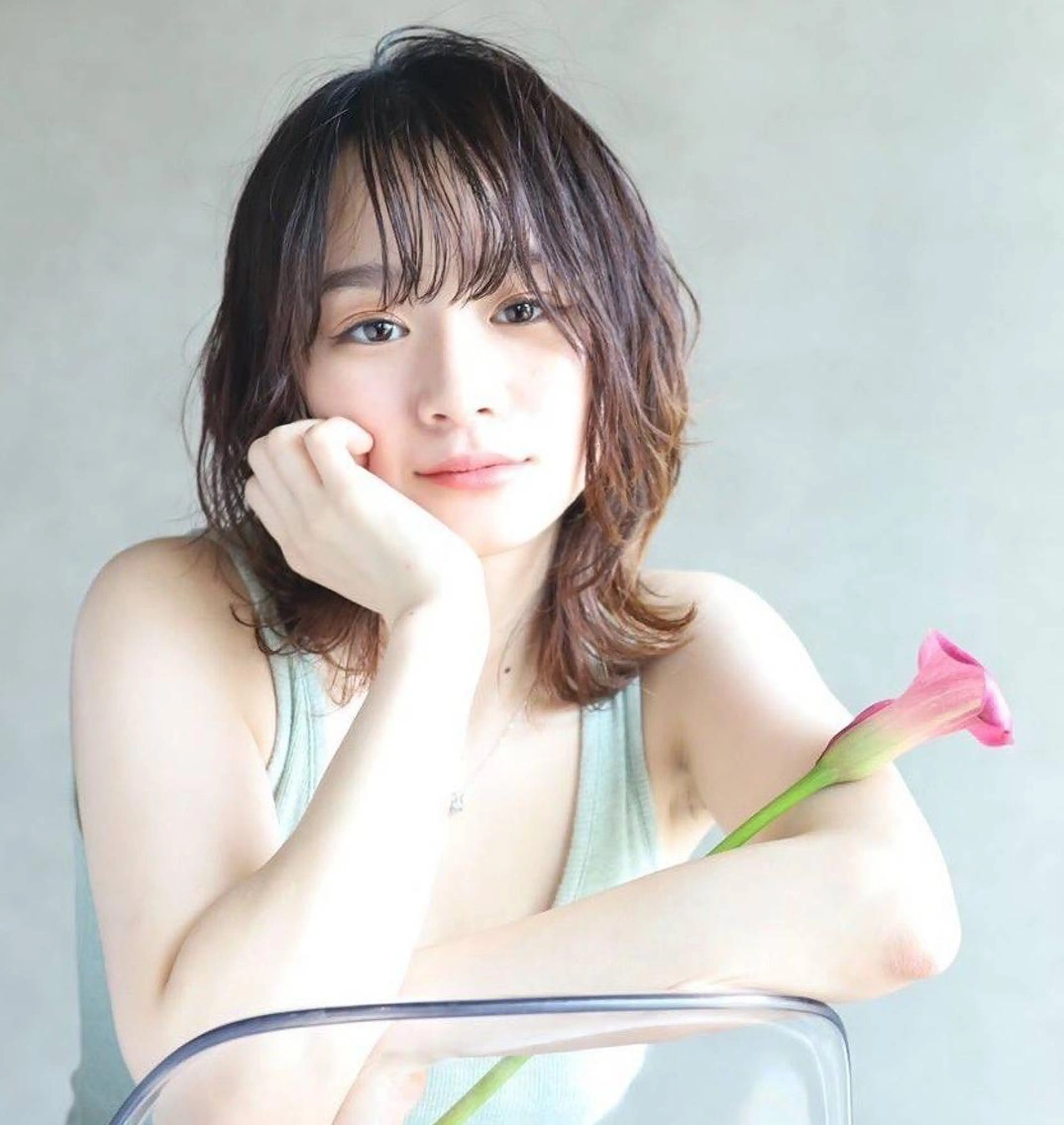 カラー 推し活カラー◎ saayaのヘアスタイル