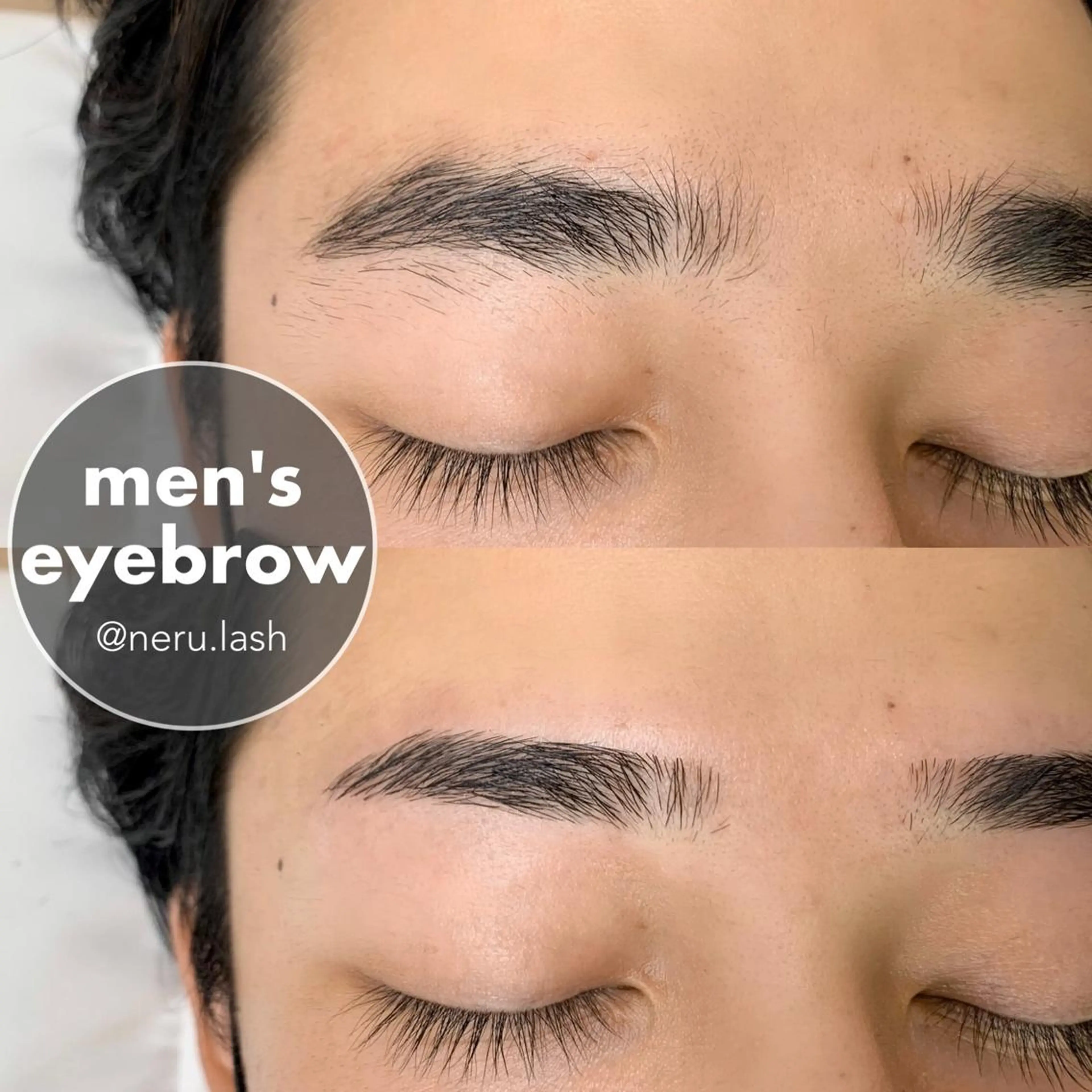 メンズ アイブロウ ワックス脱毛 その他(アイブロウ) NERU  lash&brow所属・鈴木 音瑠のマツエク・マツパデザイン