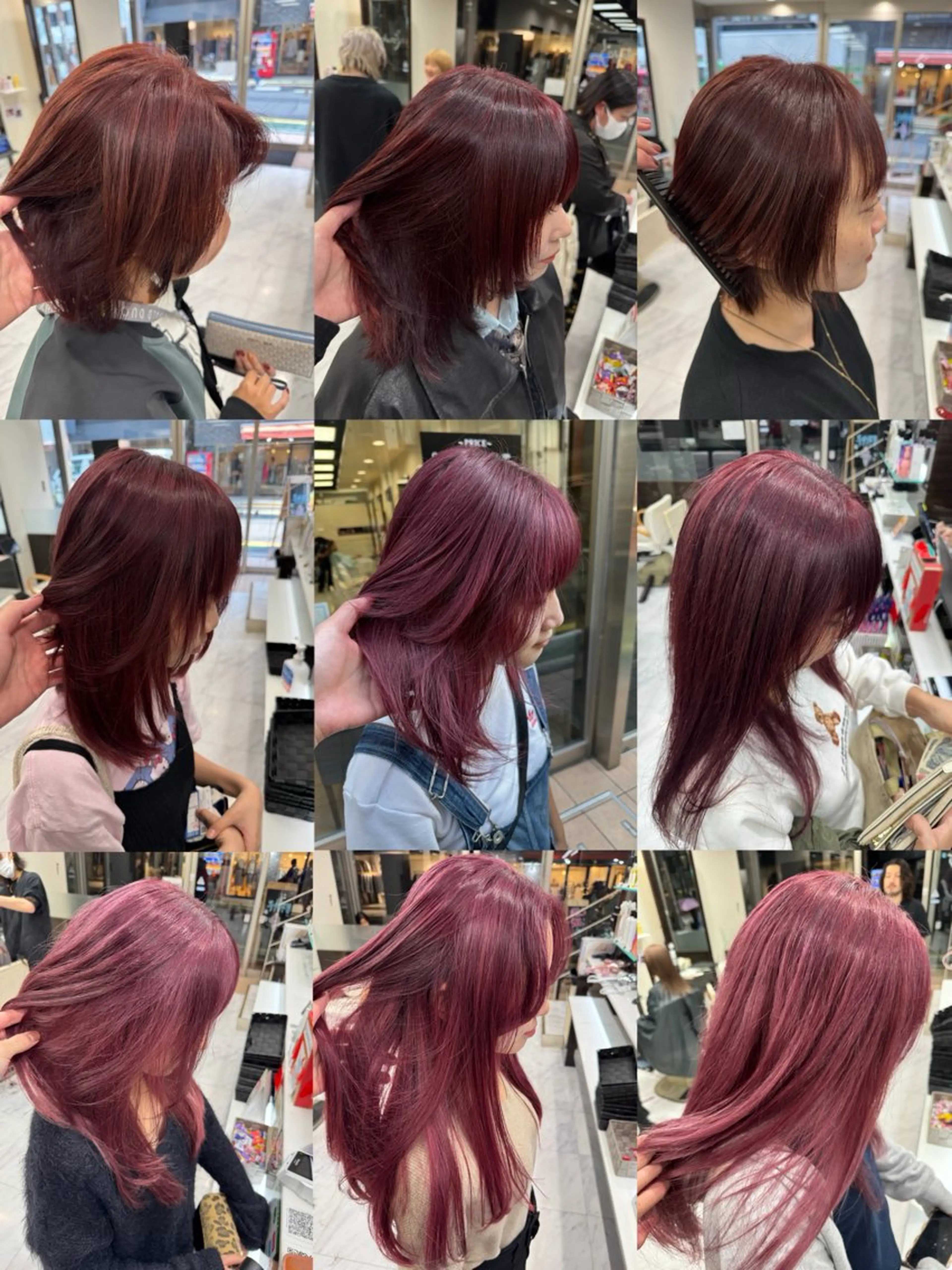 目黒 碧人のヘアスタイル