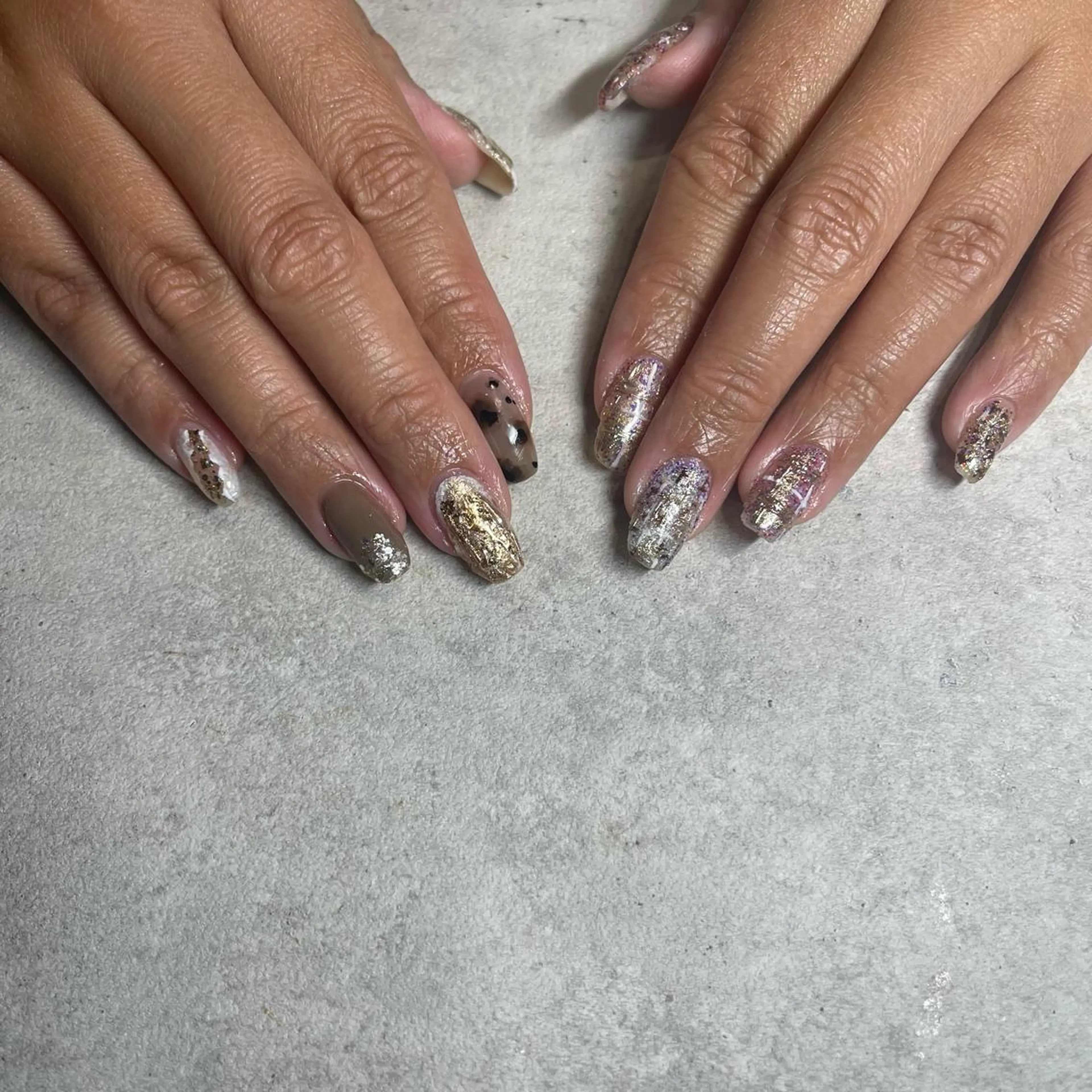 ネイル ツイードネイル ハンドネイル eub. kanamoriのネイルデザイン