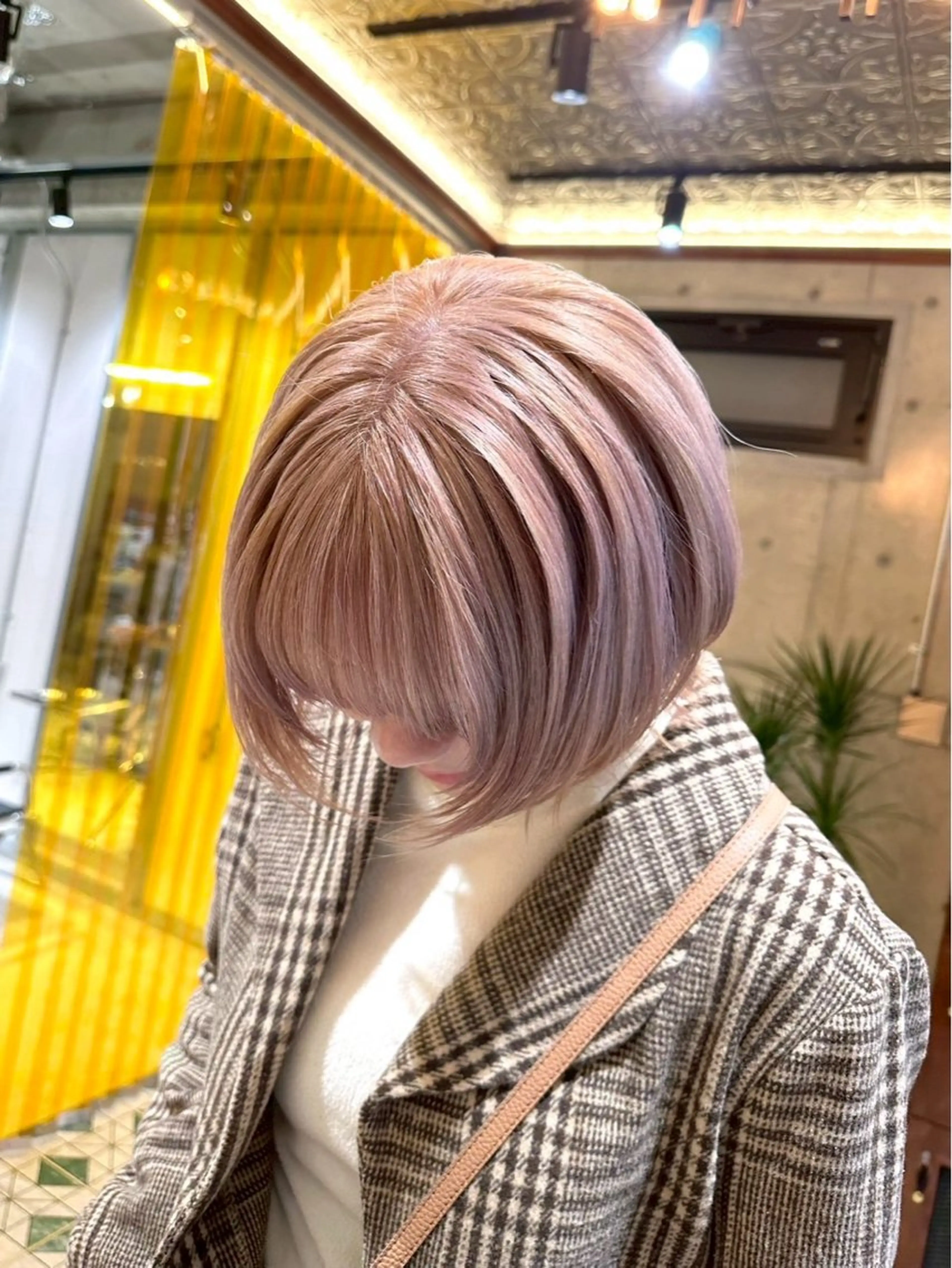 2回ケアブリーチ＋カラーの写真