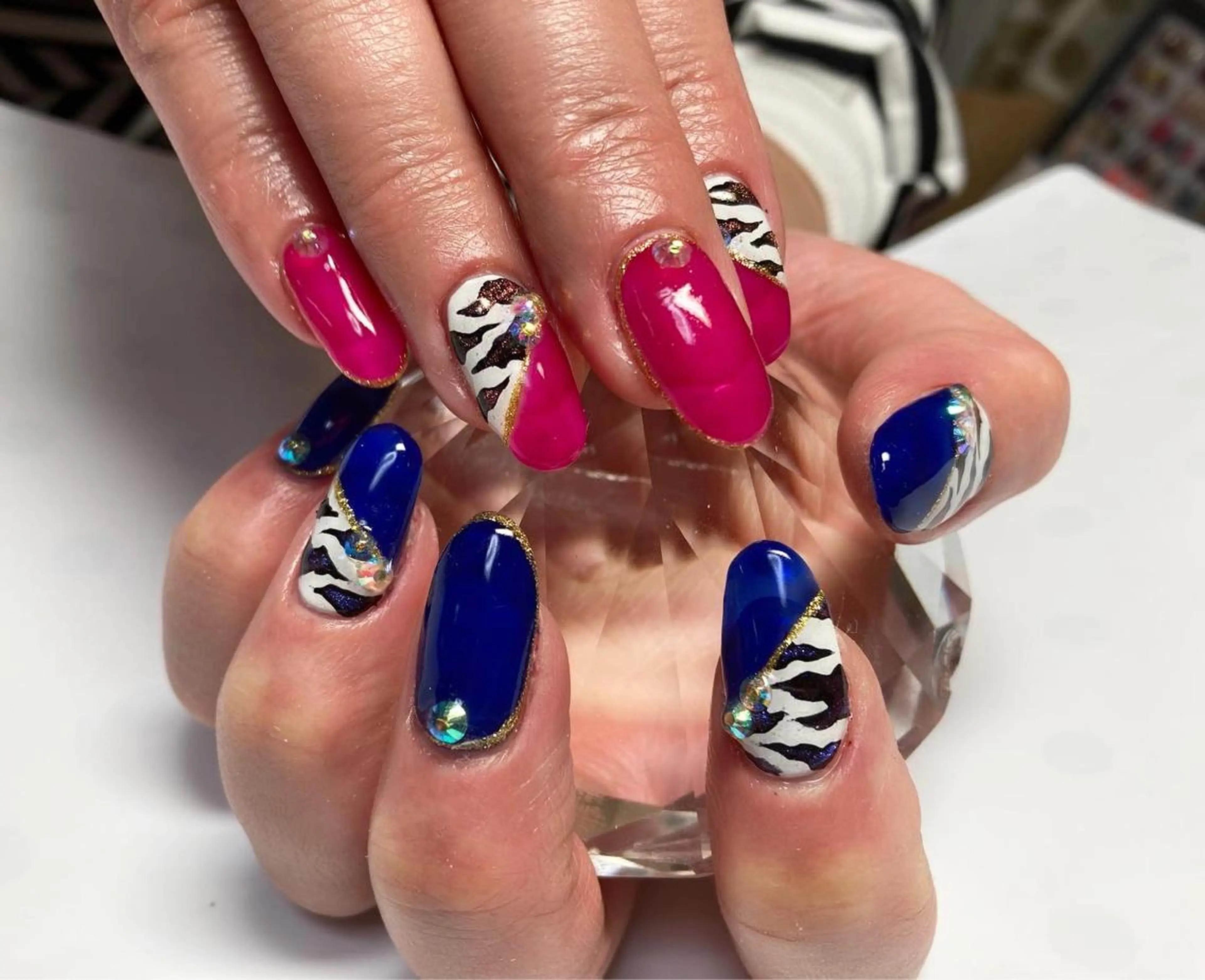 ミディアム ネイル nail yukkoのネイルデザイン