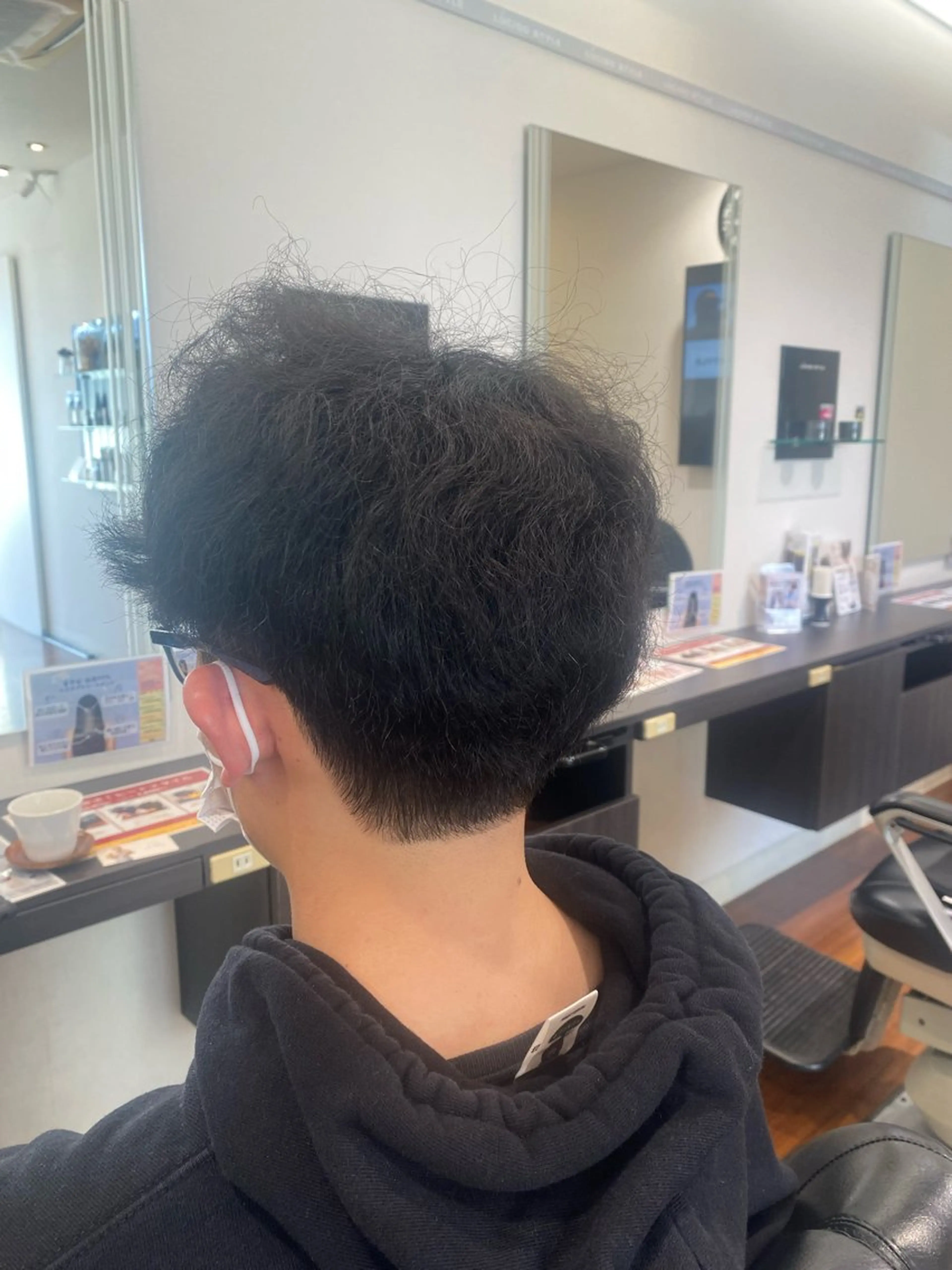 メンズ メンズパーマ カット 🐼🌿‬西 柚希乃🥟👲のヘアスタイル