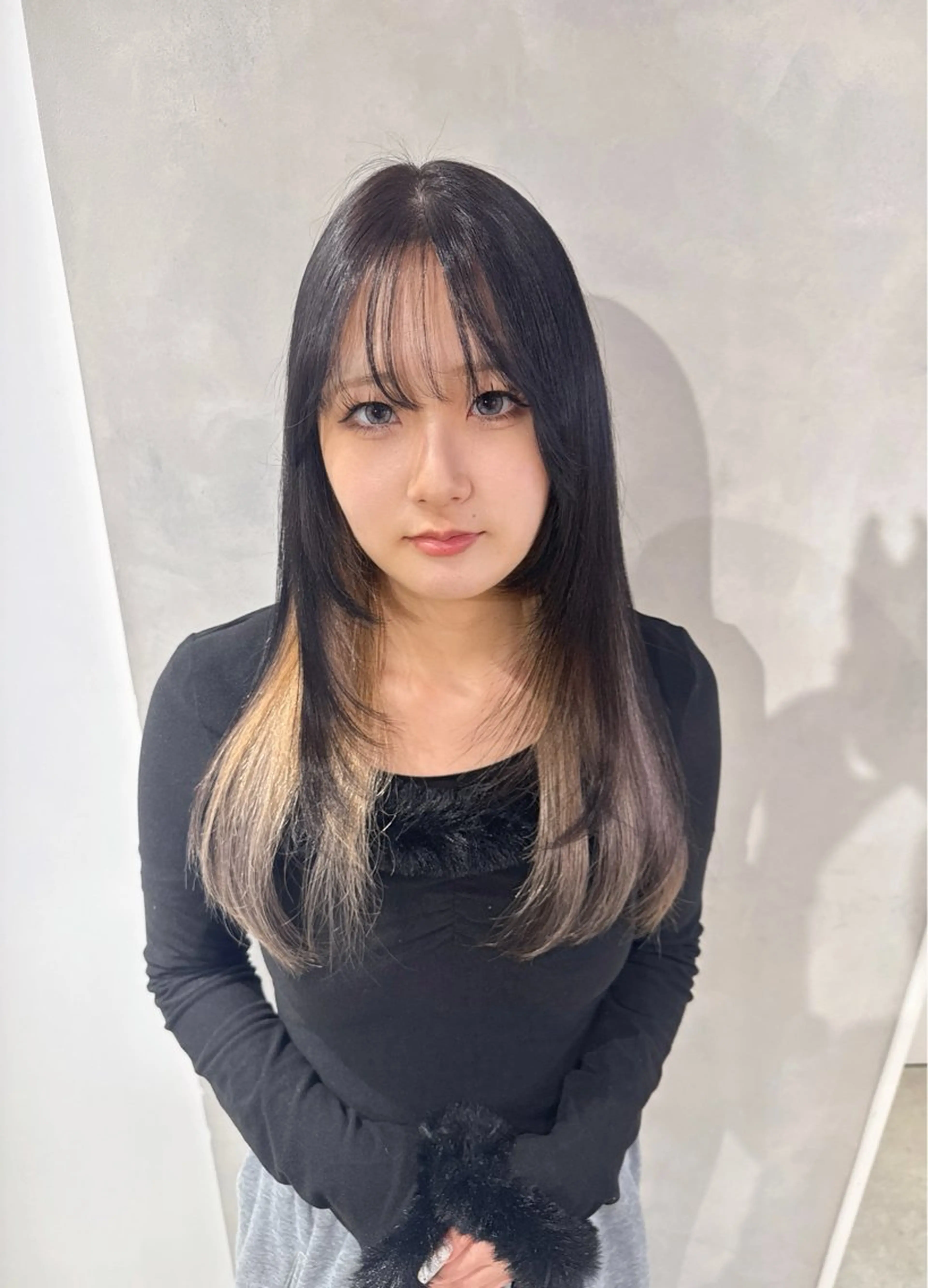 カラー ブロンド インナーカラー カット ヘアカラー トリートメント 透明感カラー✨艶髪 制作🌱山根あゆみのヘアスタイル