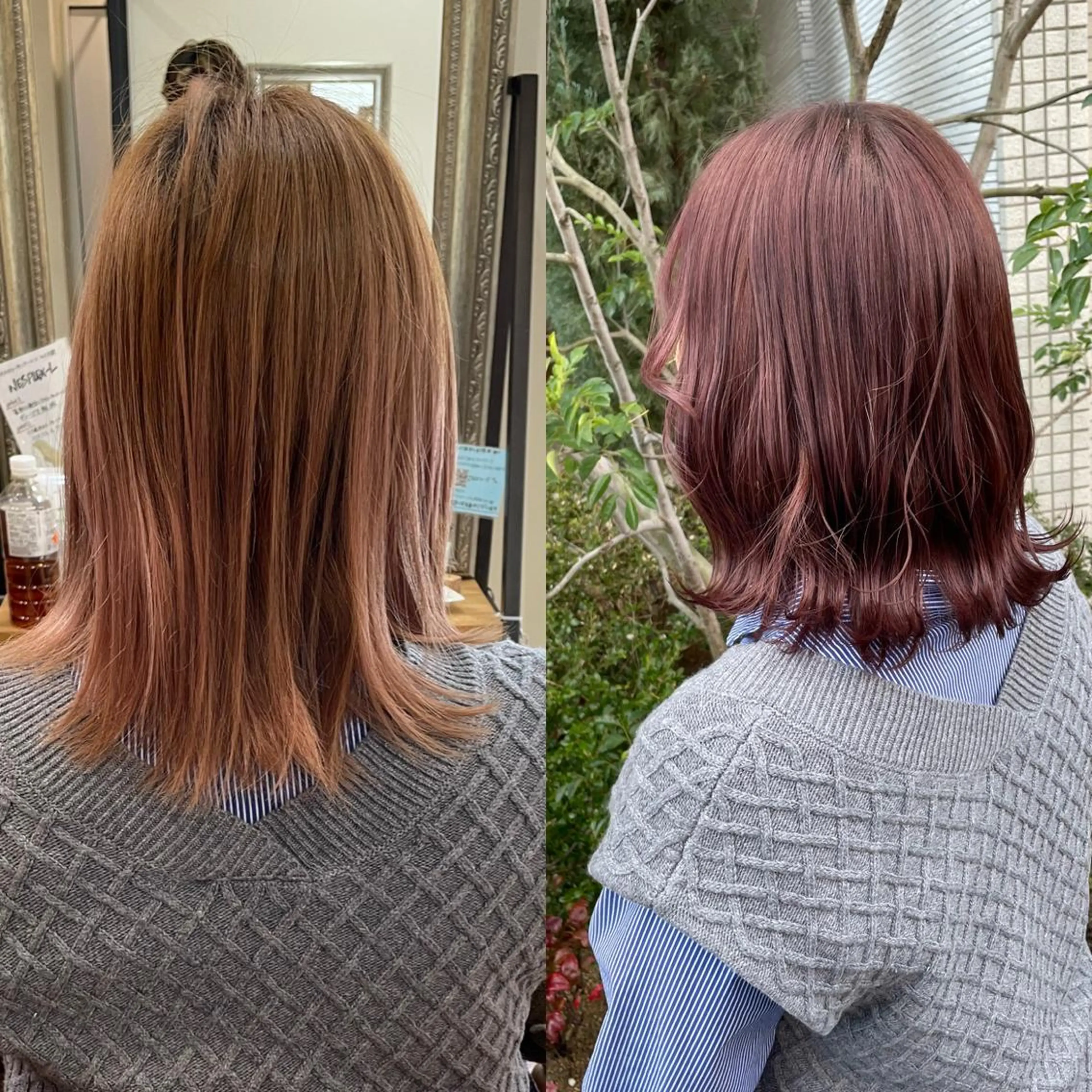 ミディアム 亀川蓮 Agu hairのヘアスタイル