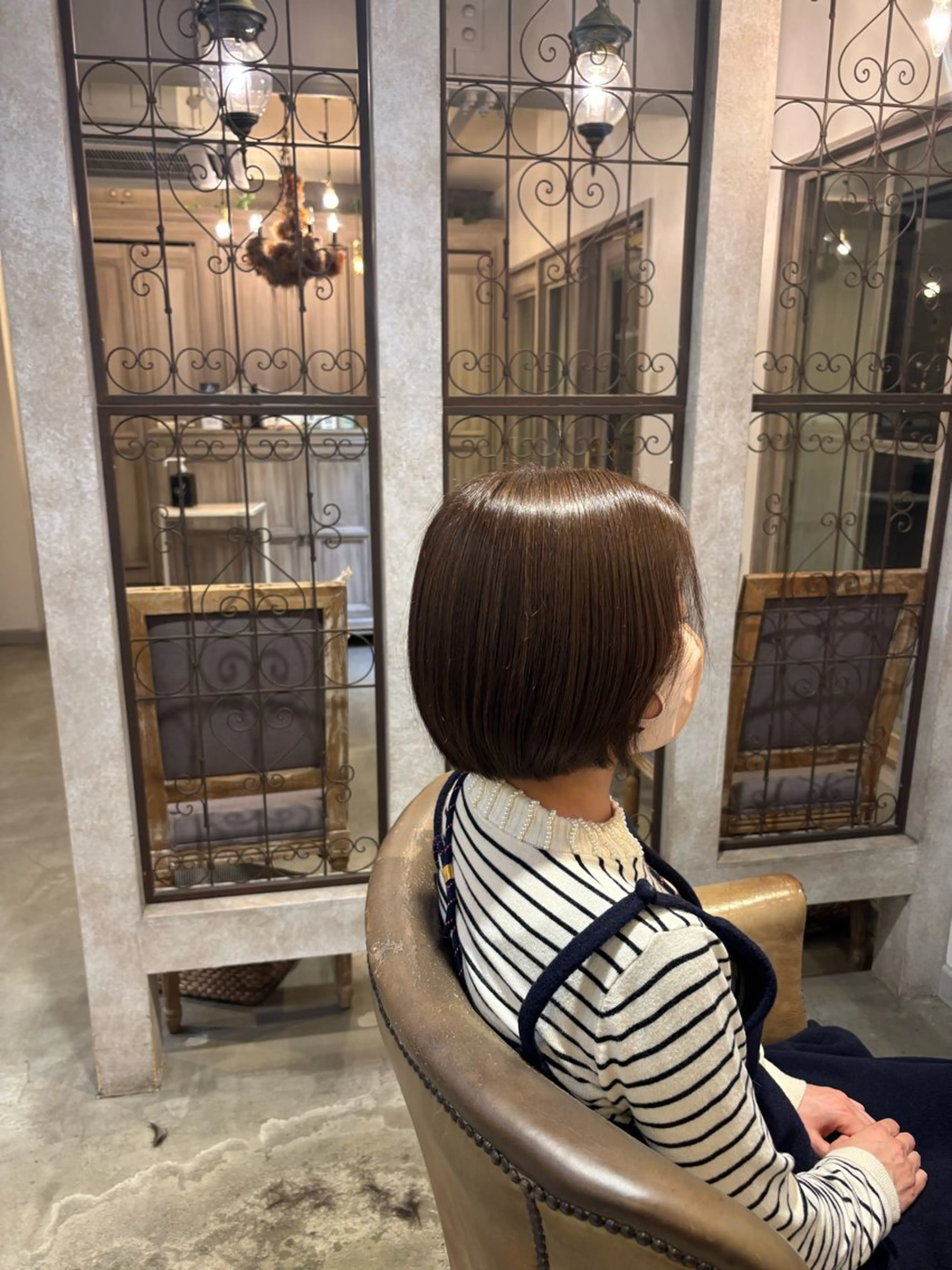 ショート ボブ 髪質改善/韓国ヘア/ 梅田/aobaのヘアスタイル