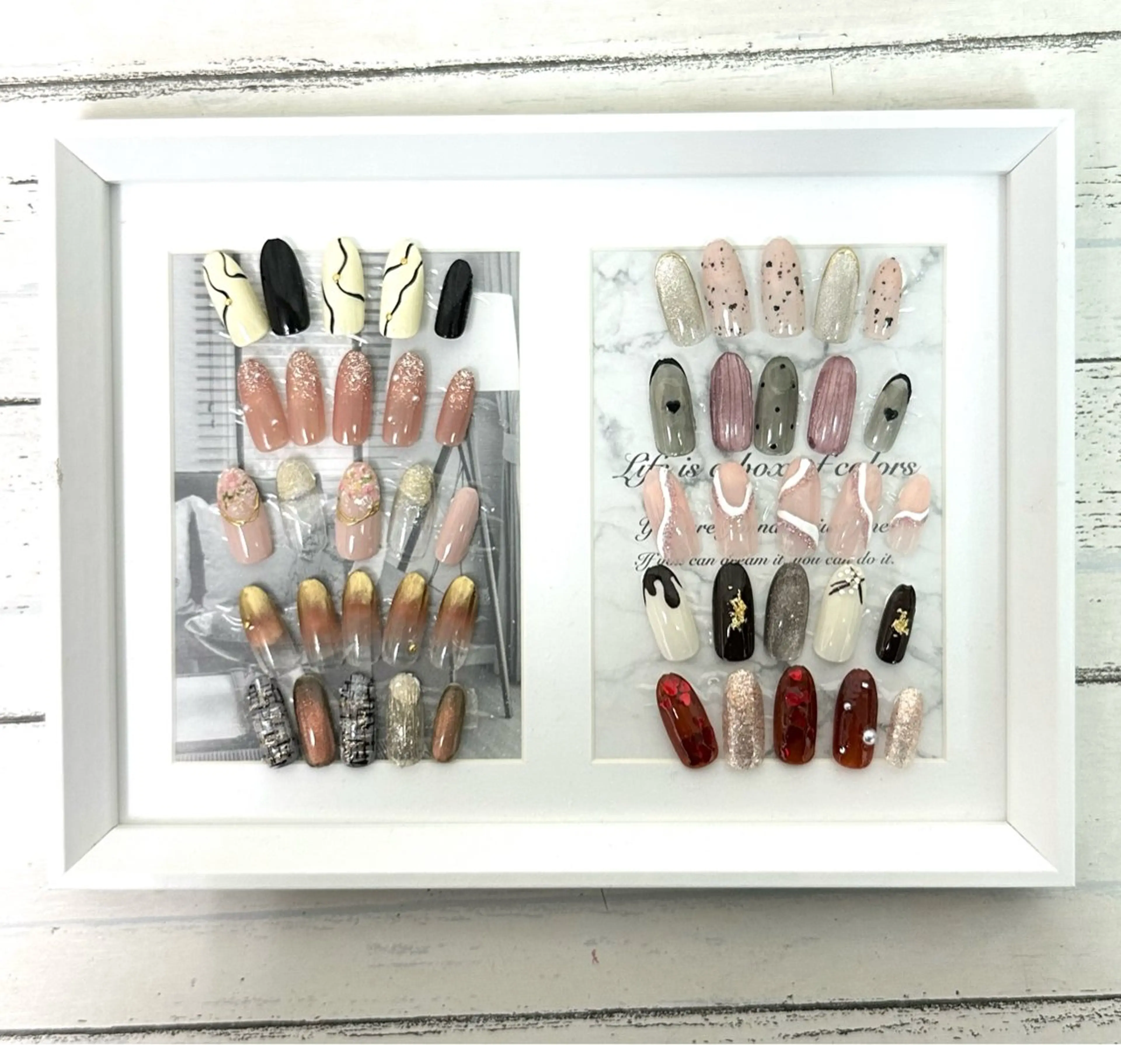 ネイル ハンドネイル ラックスセカンド ネイリストのネイルデザイン