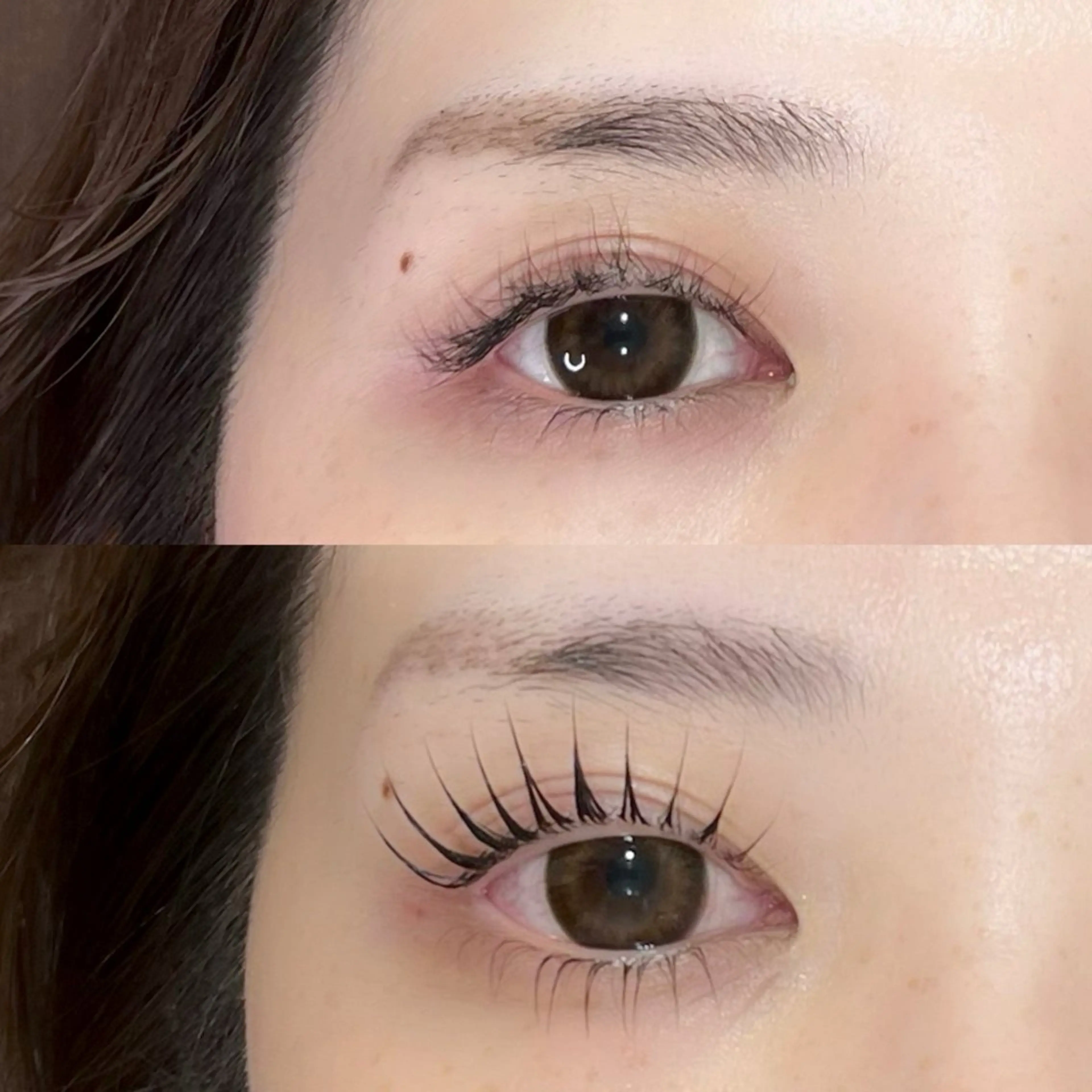 今だけ限定！✨選べる上下まつげパーマ✨しっかり立ち上げパリジェンヌやナチュラルカールまで🎵練習モデル募集🌈の写真