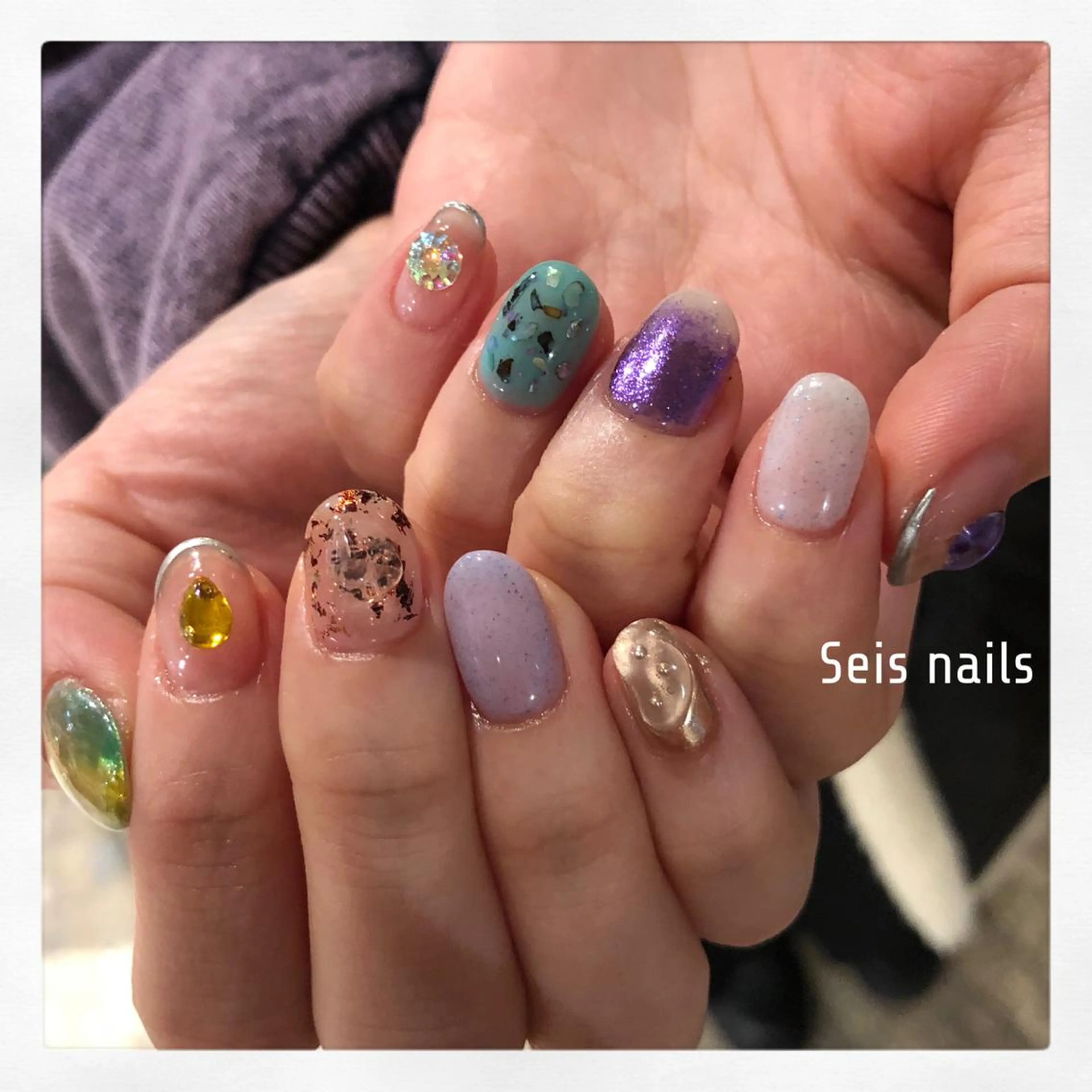 ネイル ハンドネイル Seis Shihoのネイルデザイン