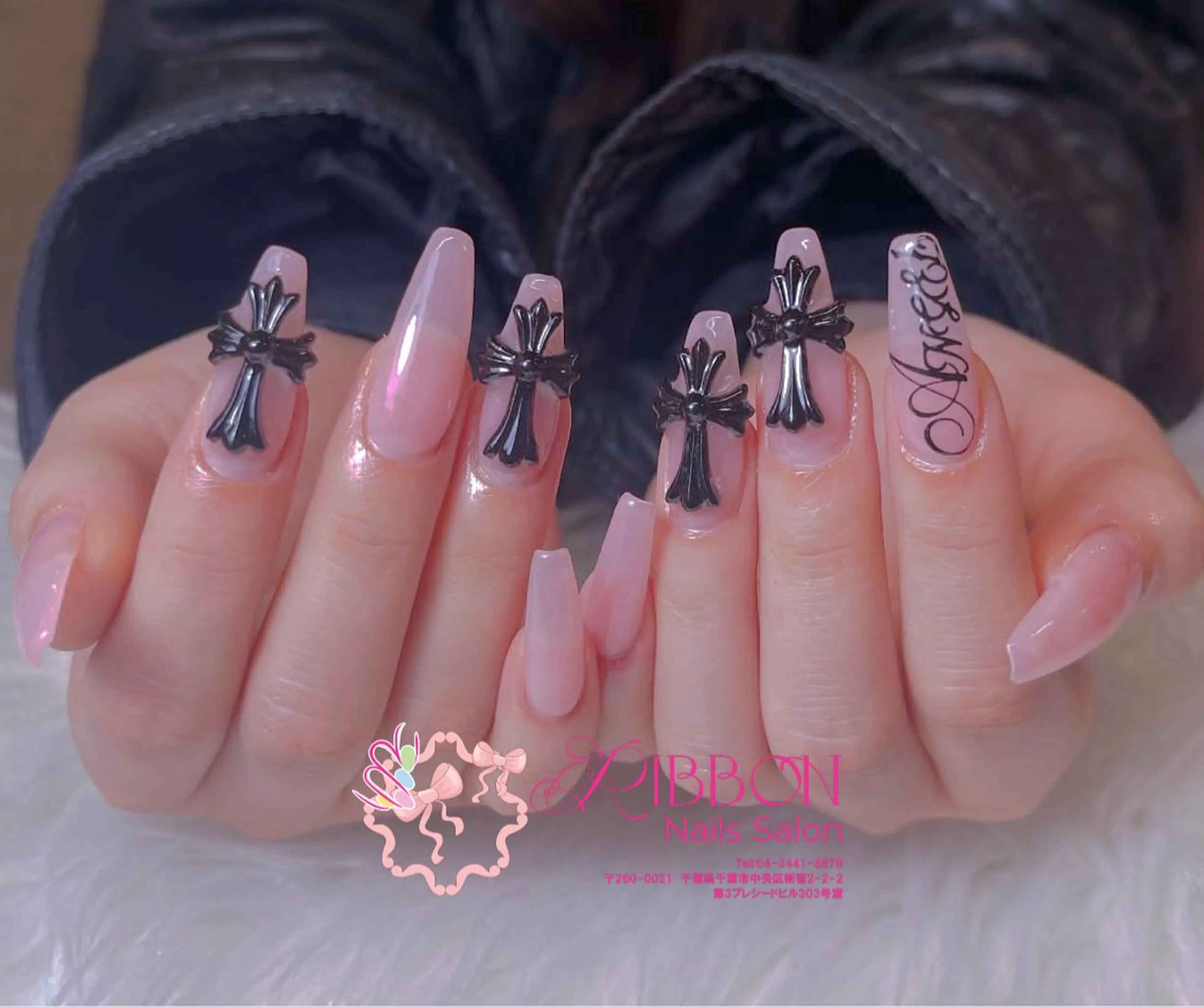 ネイル チークネイル フットネイル フレンチネイル グラデーション 韓国ネイル ハンドネイル Ribbonnail salonのネイルデザイン