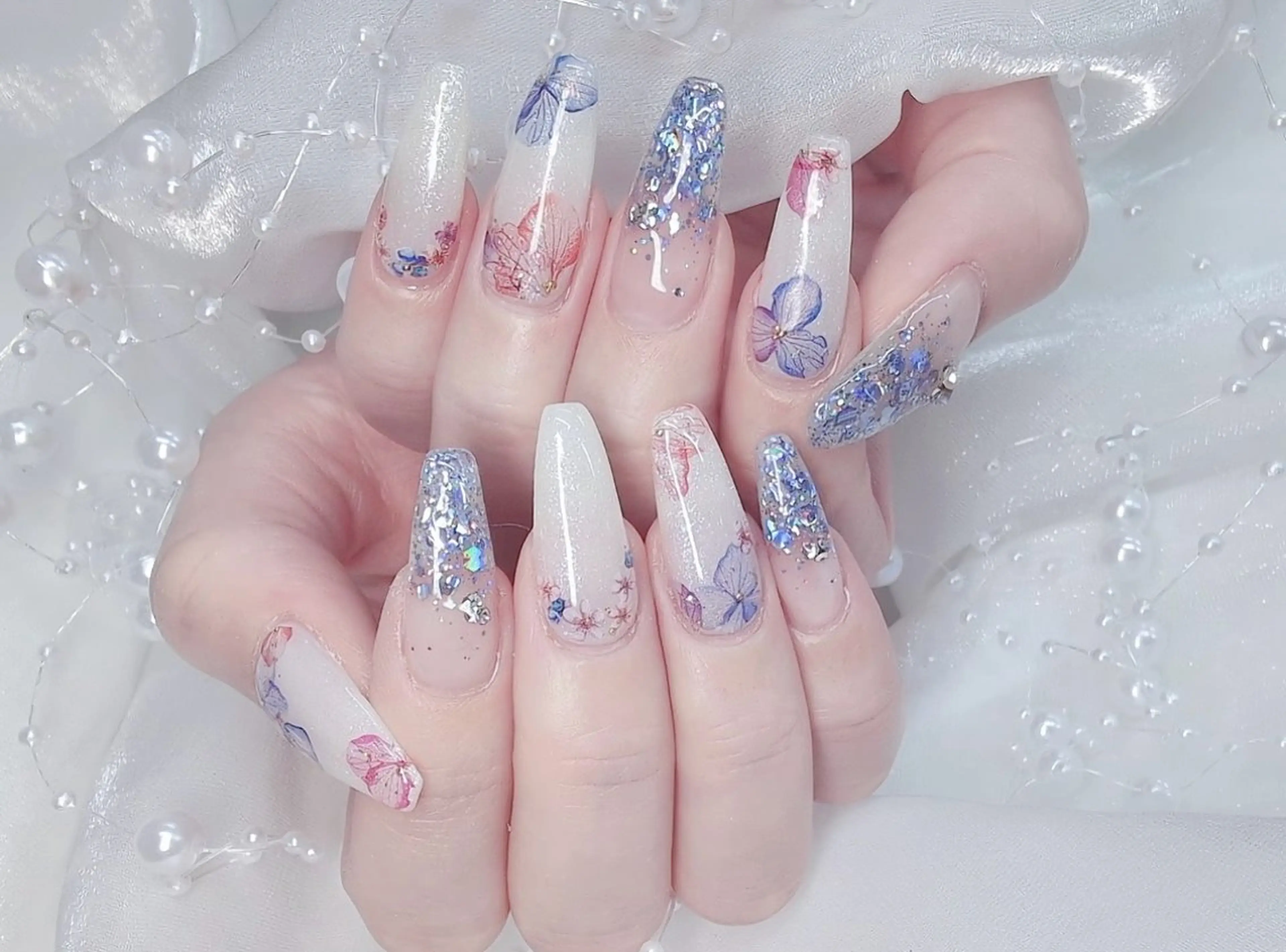 ネイル アートネイル チークネイル 長さ出し フットネイル ジェルネイル ハンドネイル ハンドケア For you. Nail Salonのネイルデザイン