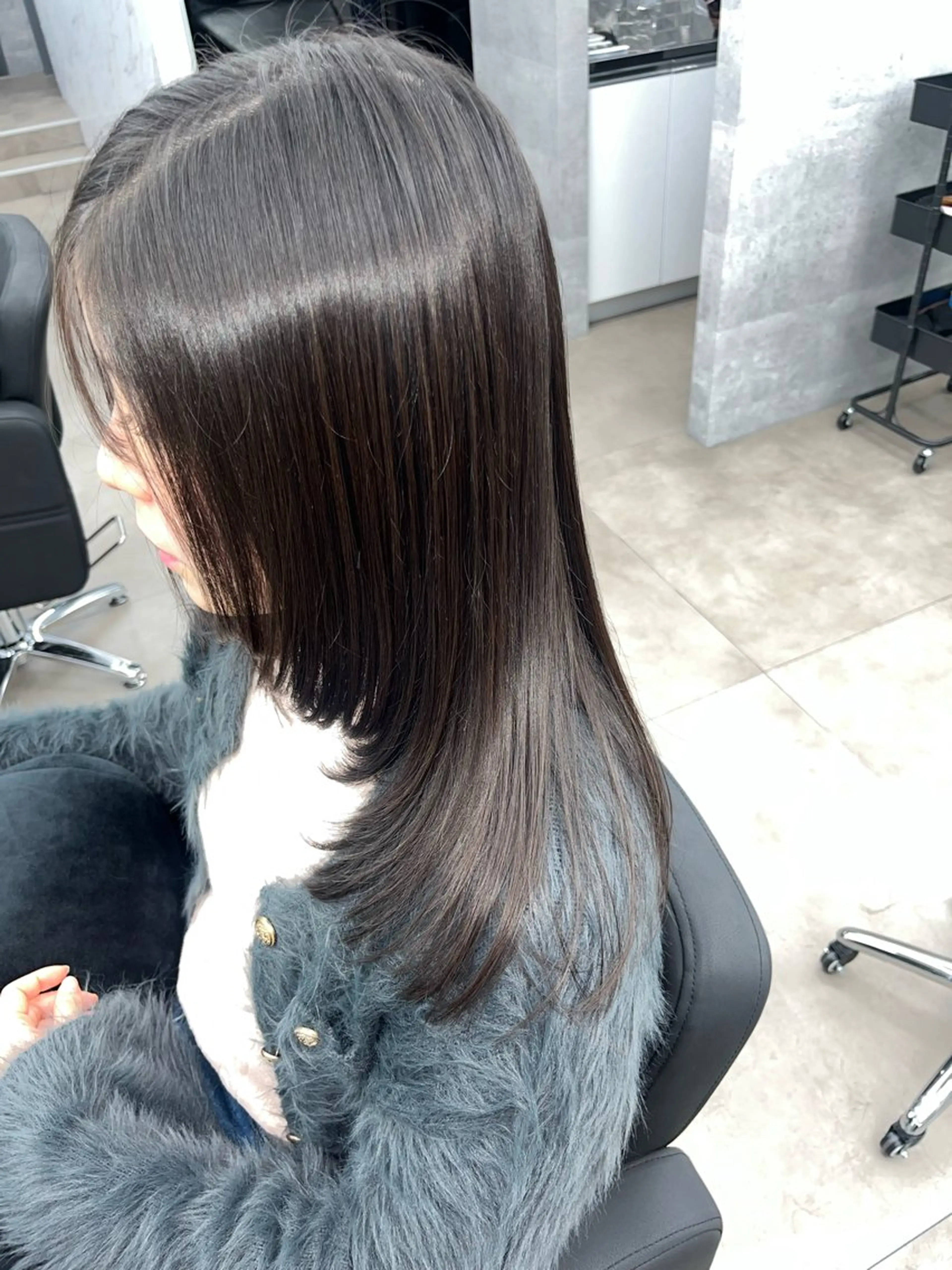 ロング カラー パーマ 🌈艶髪/髪質改善 新宿itouのヘアスタイル