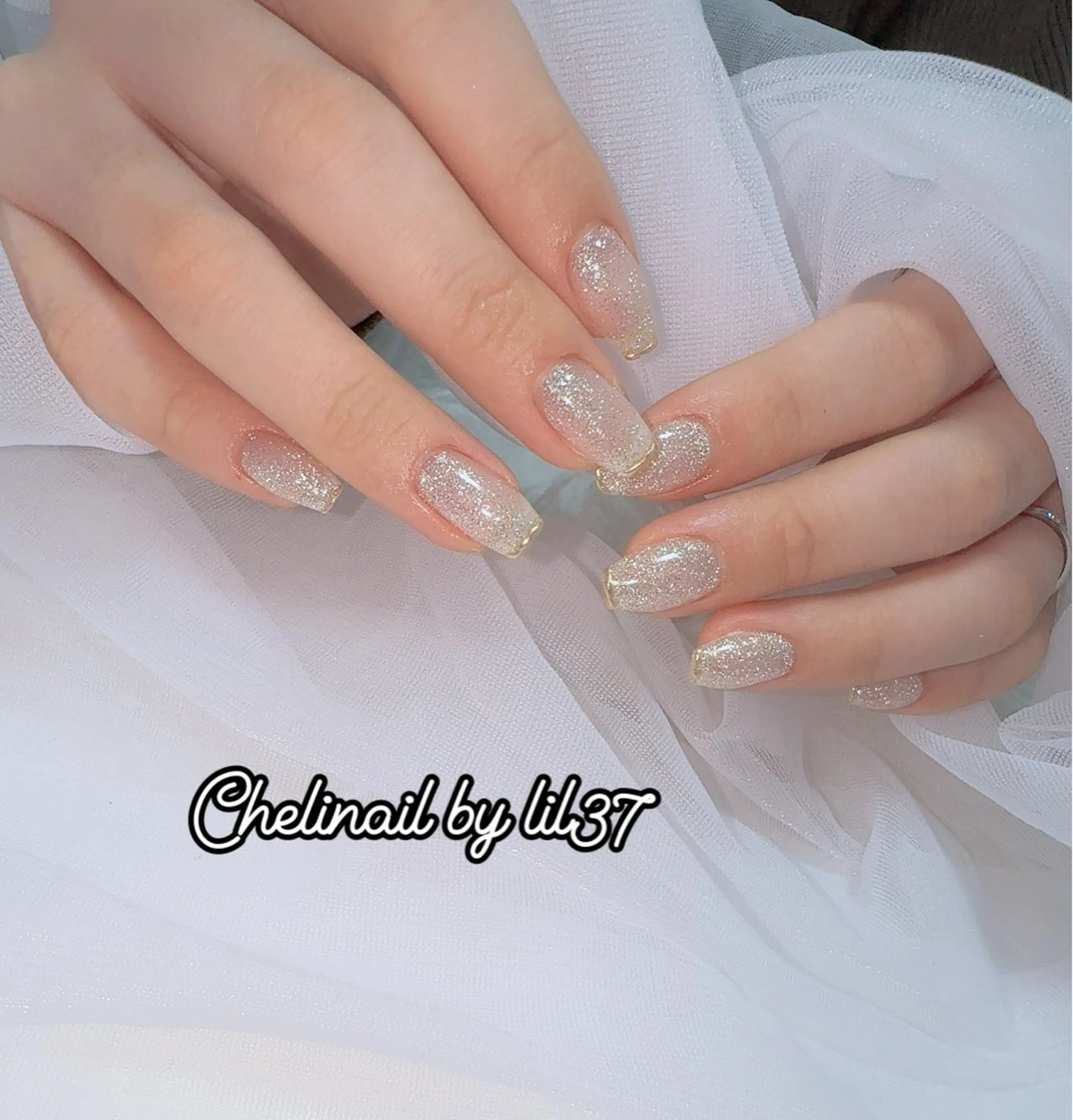 ネイル フラッシュネイル ミラーネイル Cheli nail MISAのネイルデザイン