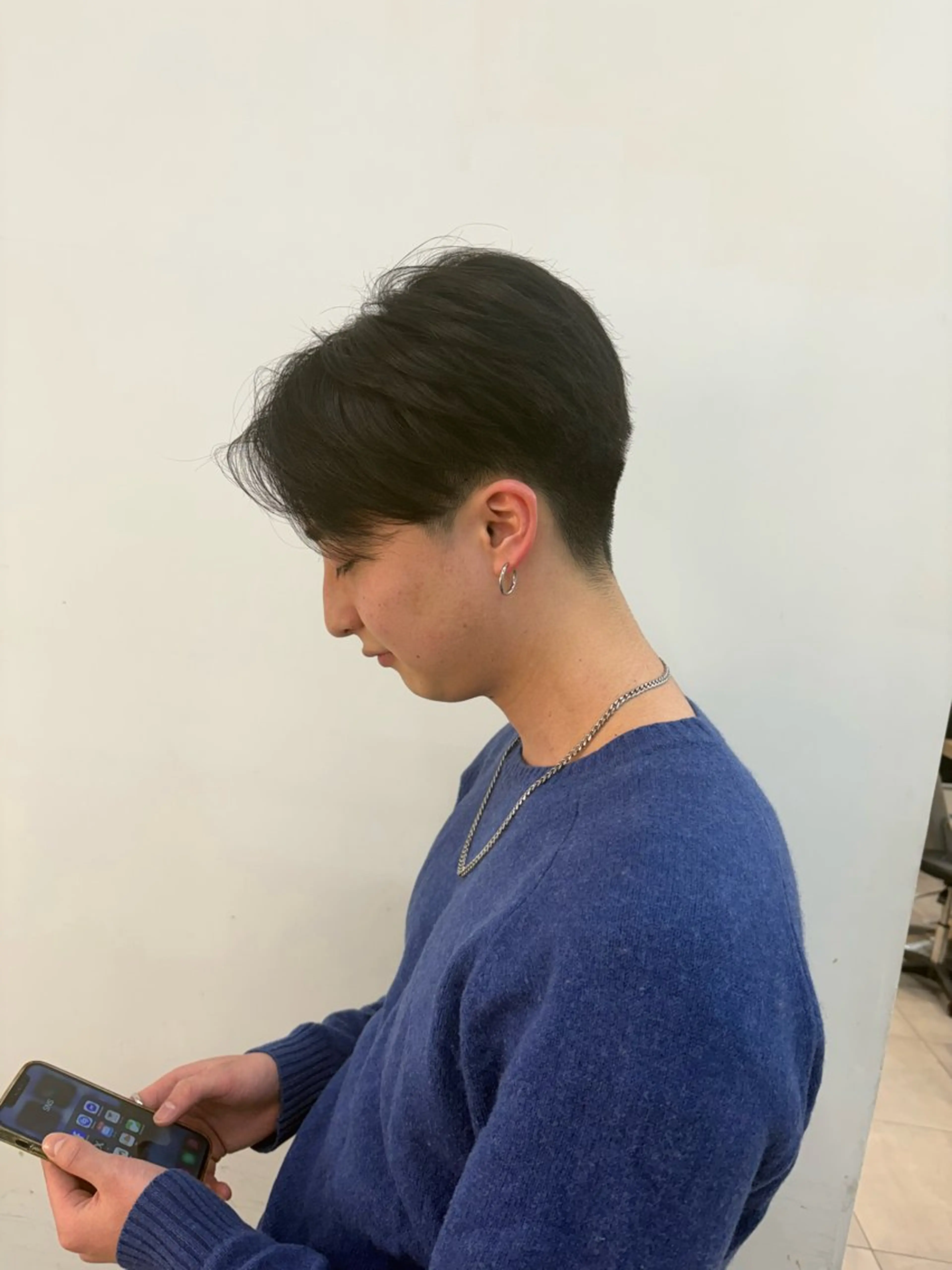 メンズ カット nok所属・レイヤー/ベージュ/ どますず🌺のヘアスタイル