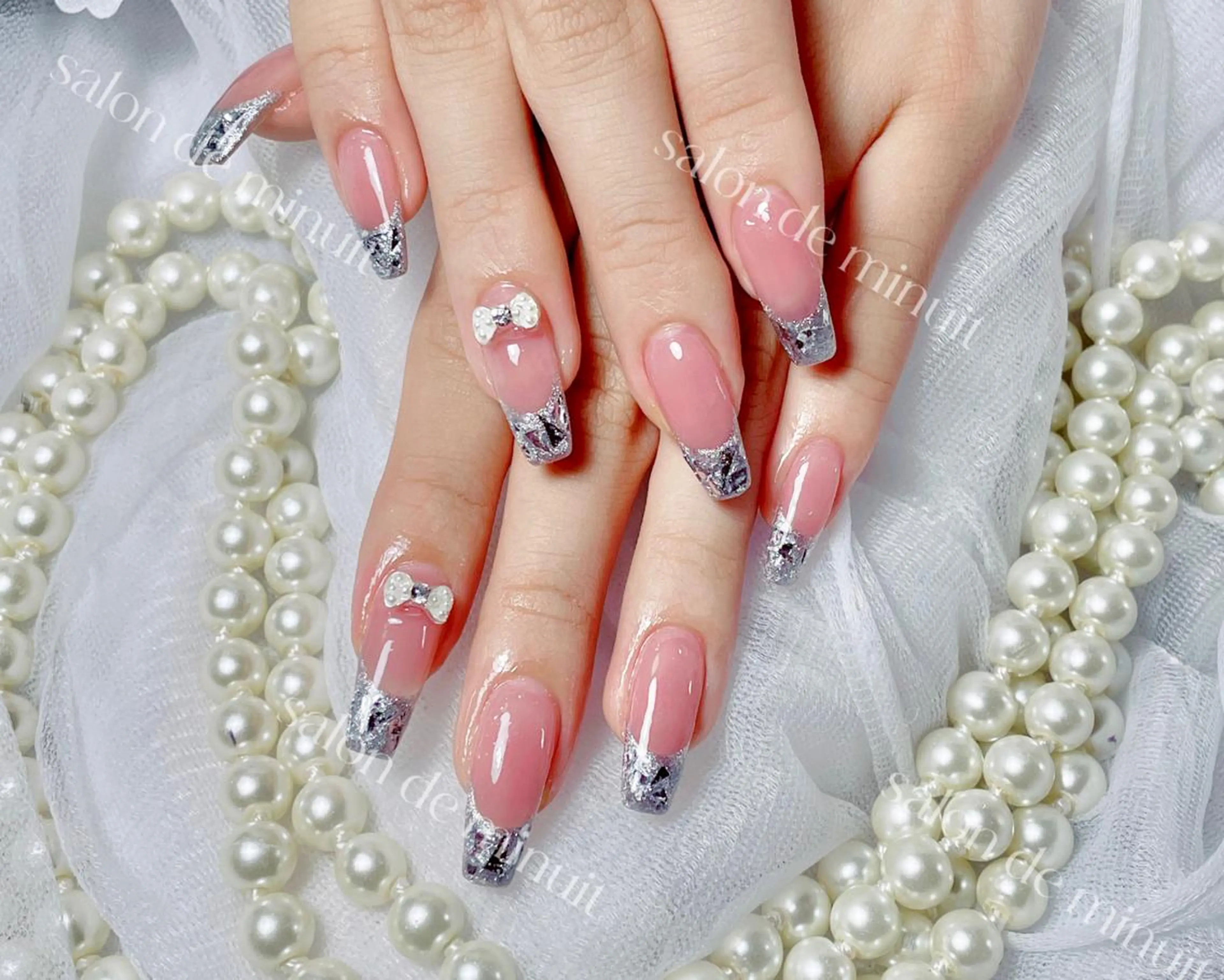 キッズ ハンドネイル ハンドケア Salon de Minuit🦩のネイルデザイン