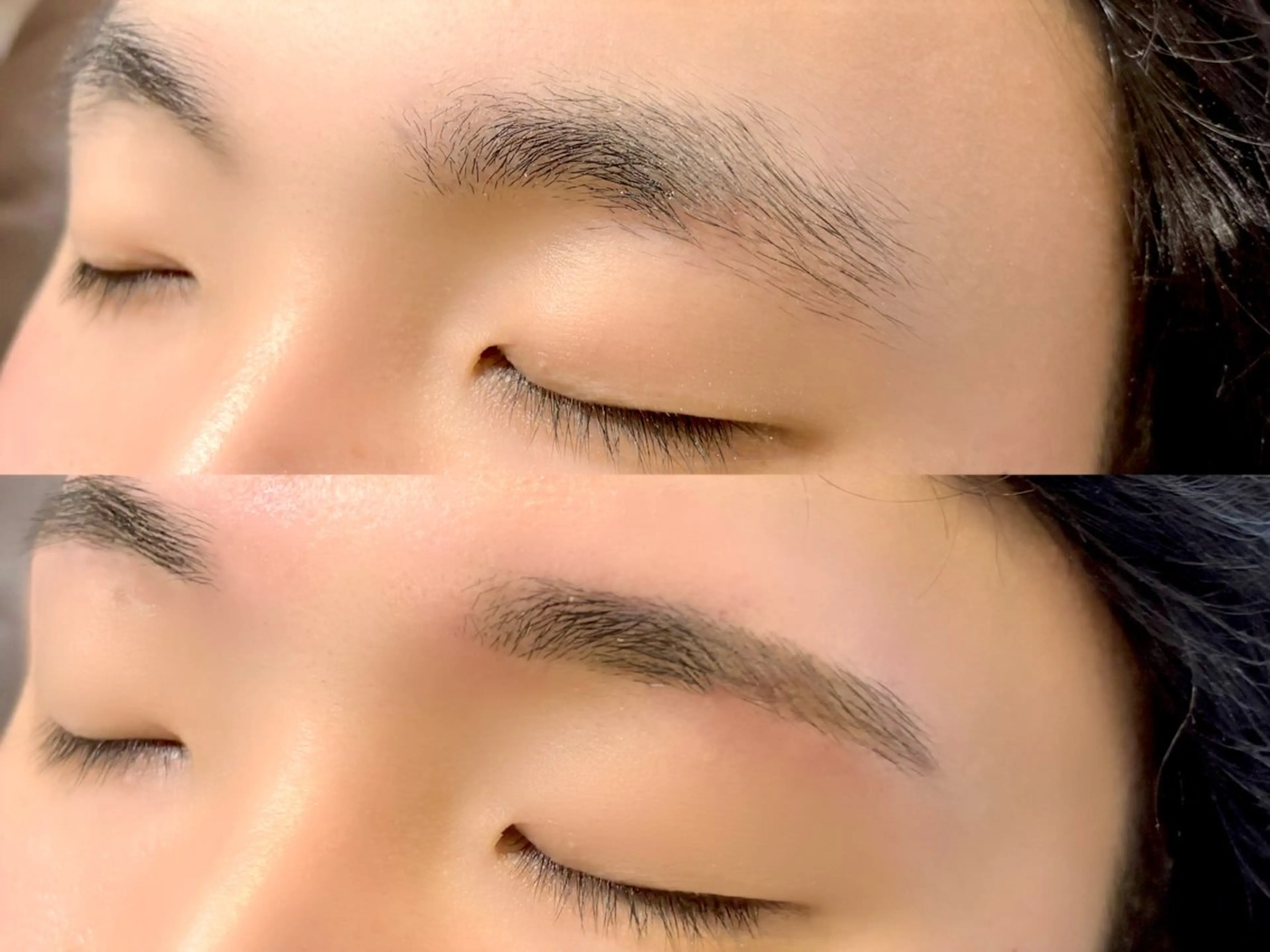 アイブロウ ワックス脱毛 mimi.🎀 kira🎀谷四のマツエク・マツパデザイン