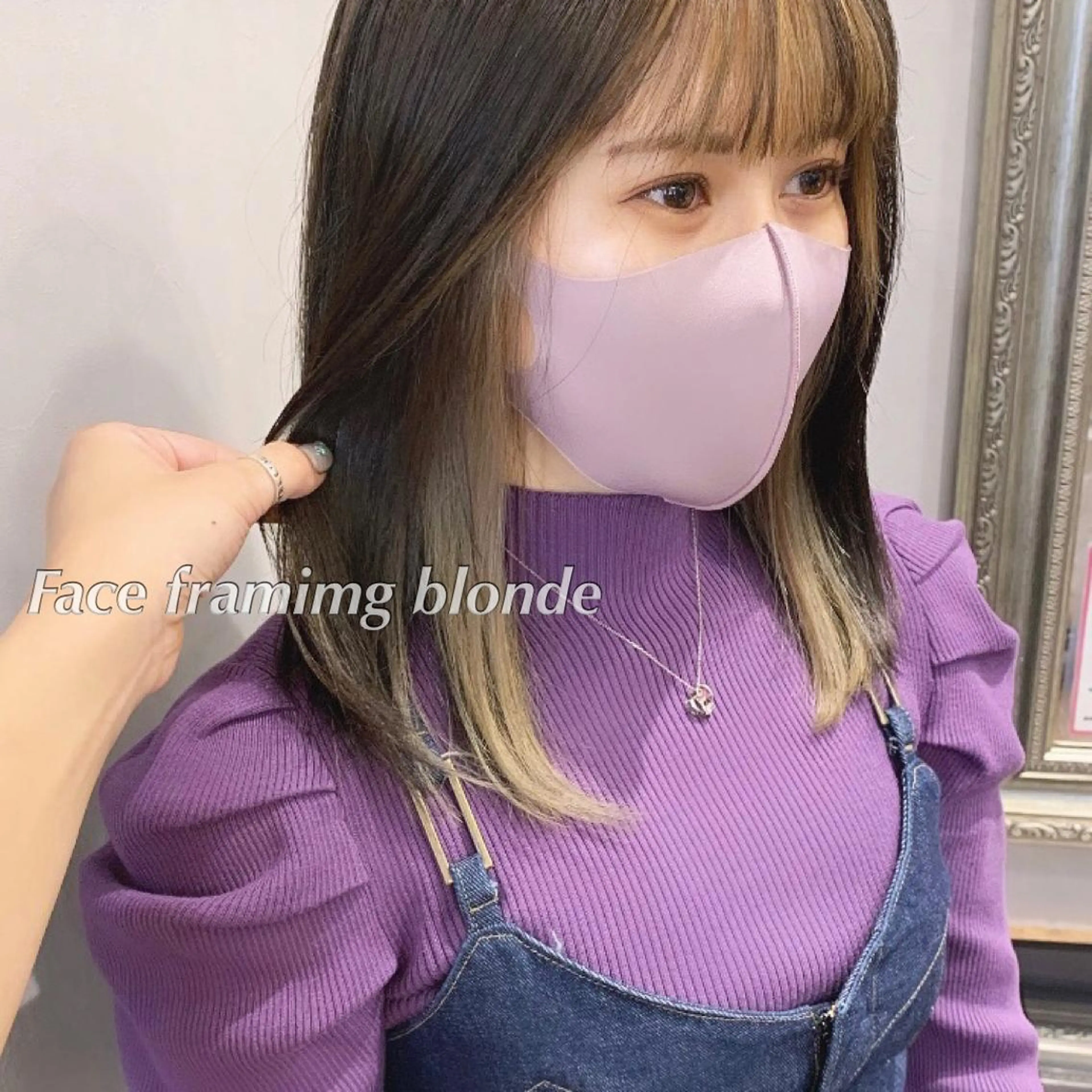 ロング カラー ヘアアレンジ 代表🎀 ふわモテ愛 され髪🩷yumiのヘアスタイル