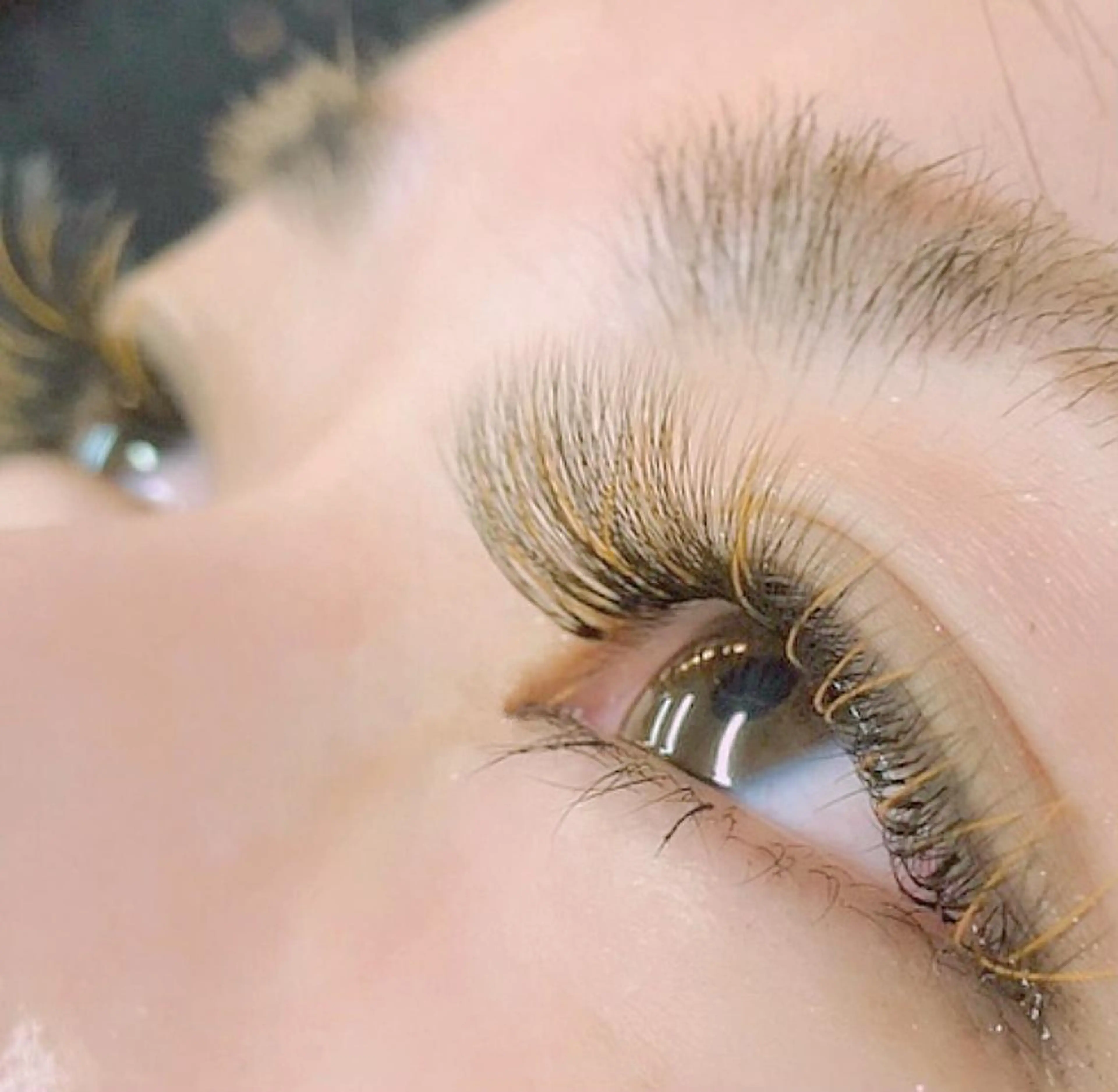 マツエク・マツパ カラーマツエク ボリュームラッシュ 大阪福島 韓国まつげ Sayaka🤍🐩のマツエク・マツパデザイン