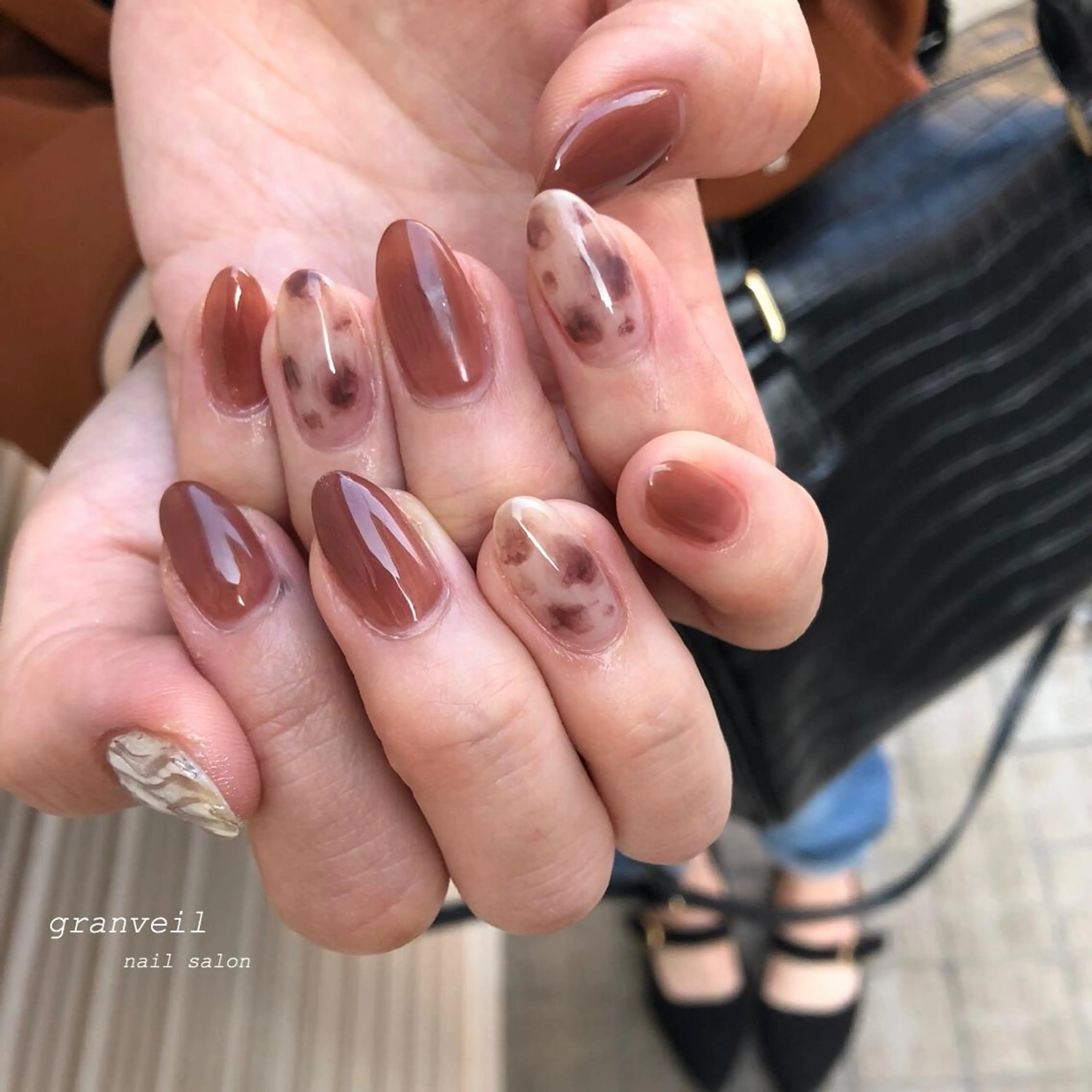 ネイル ニュアンスネイル granveil所属・nail salon granveilのネイルデザイン