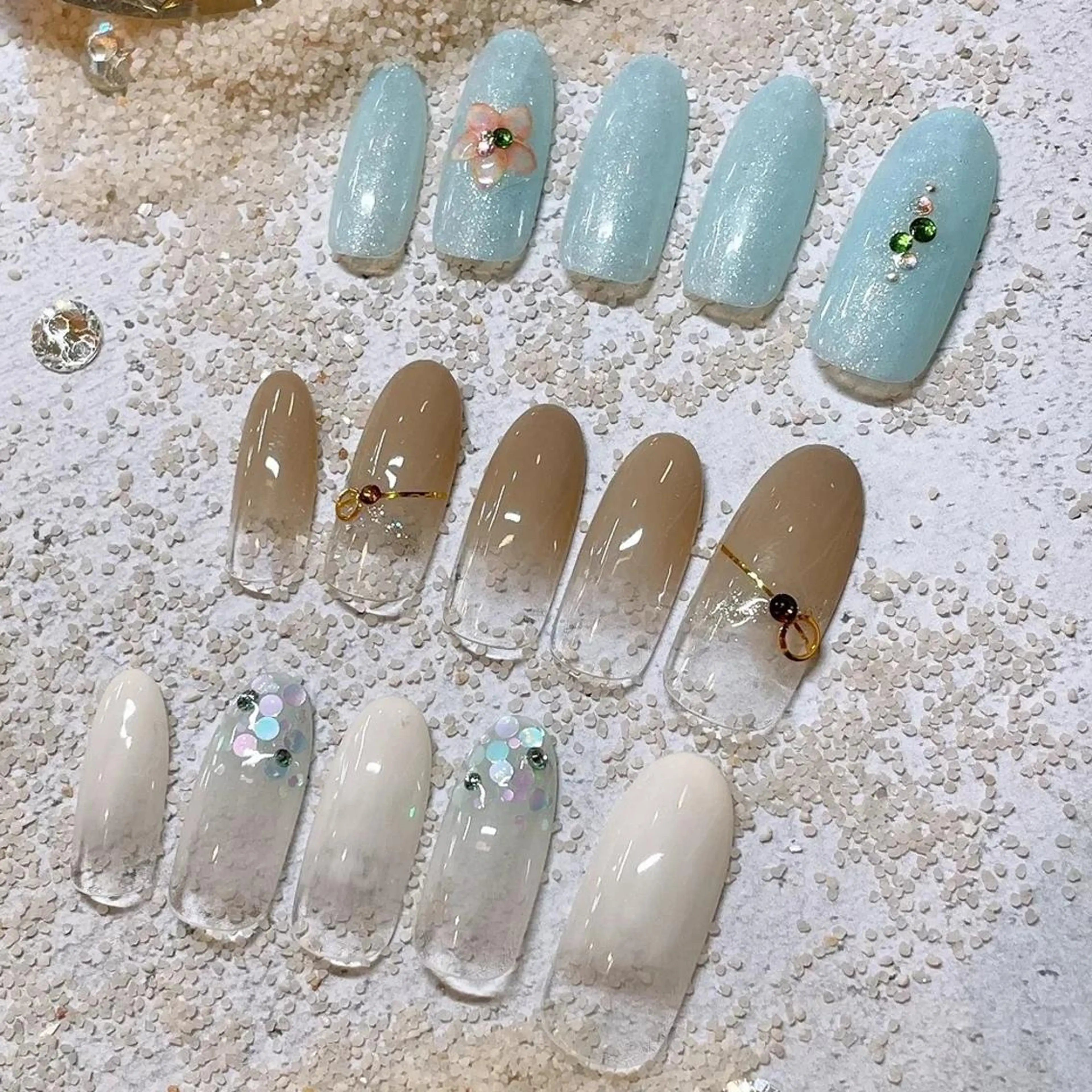 ネイル オフィスネイル ハンドネイル SEPTNAIL 中澤のネイルデザイン