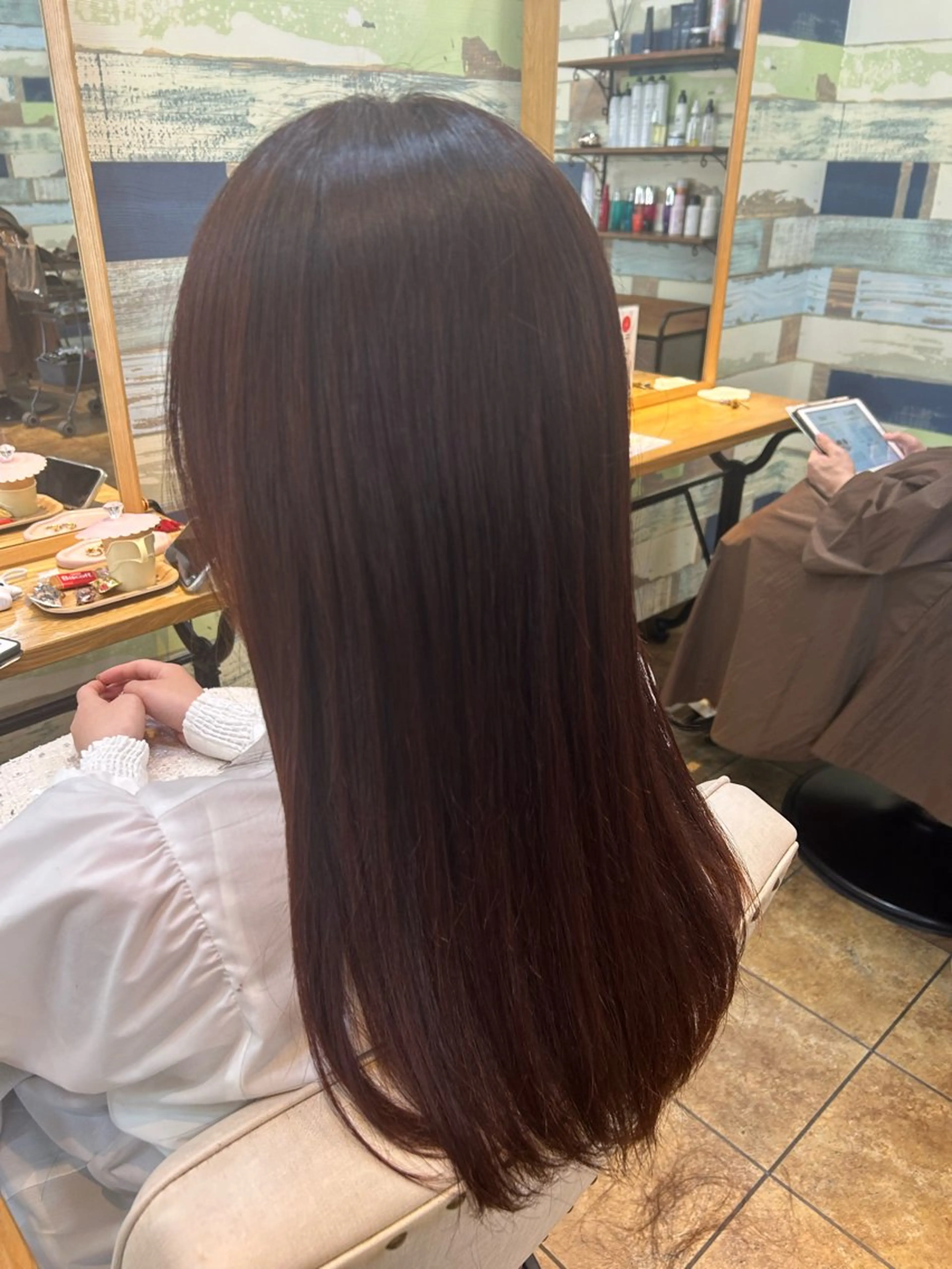 ロング カット ヘアカラー 🌸水澤衣織 🌸のヘアスタイル