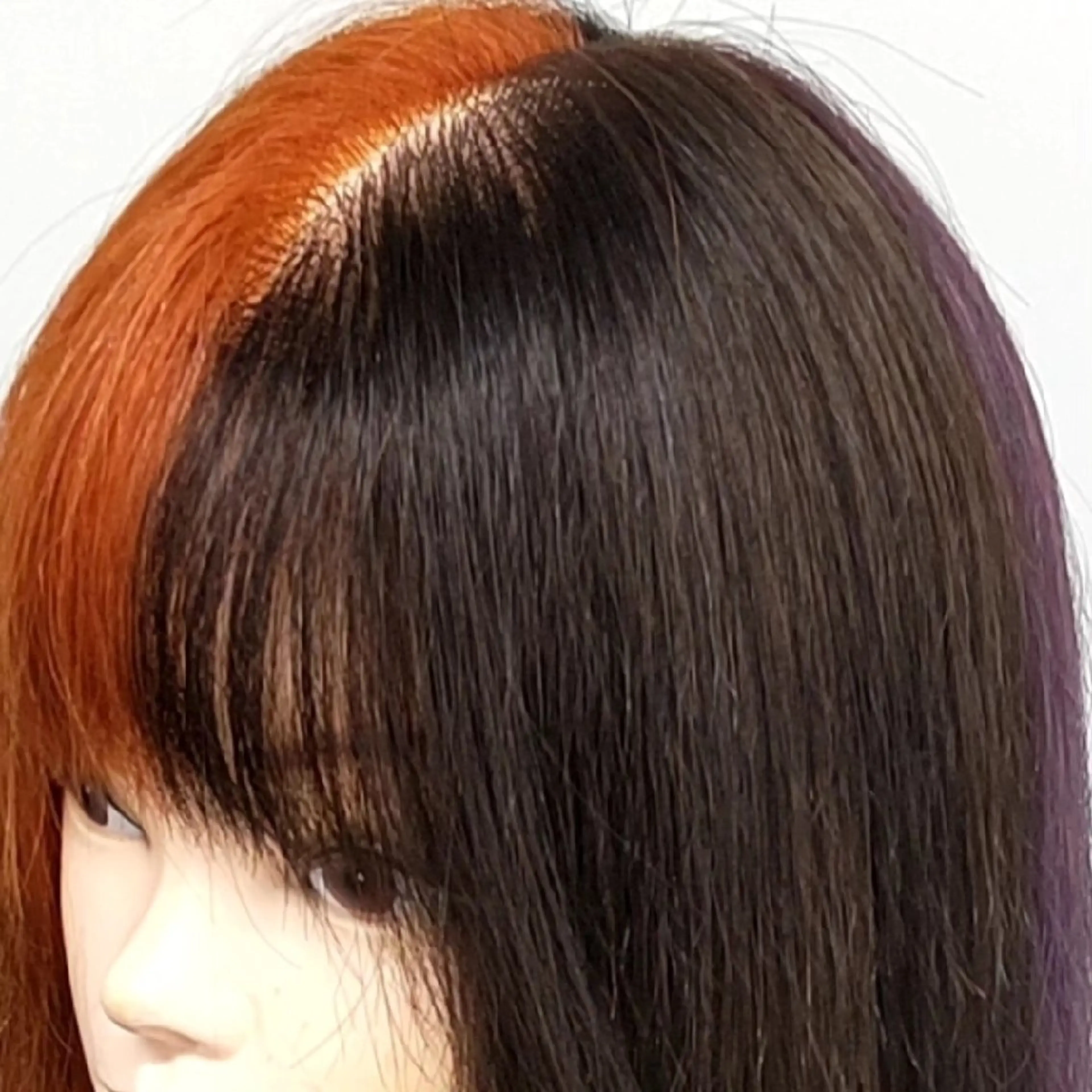 カラー セミロング ベージュカラー もり はなののヘアスタイル