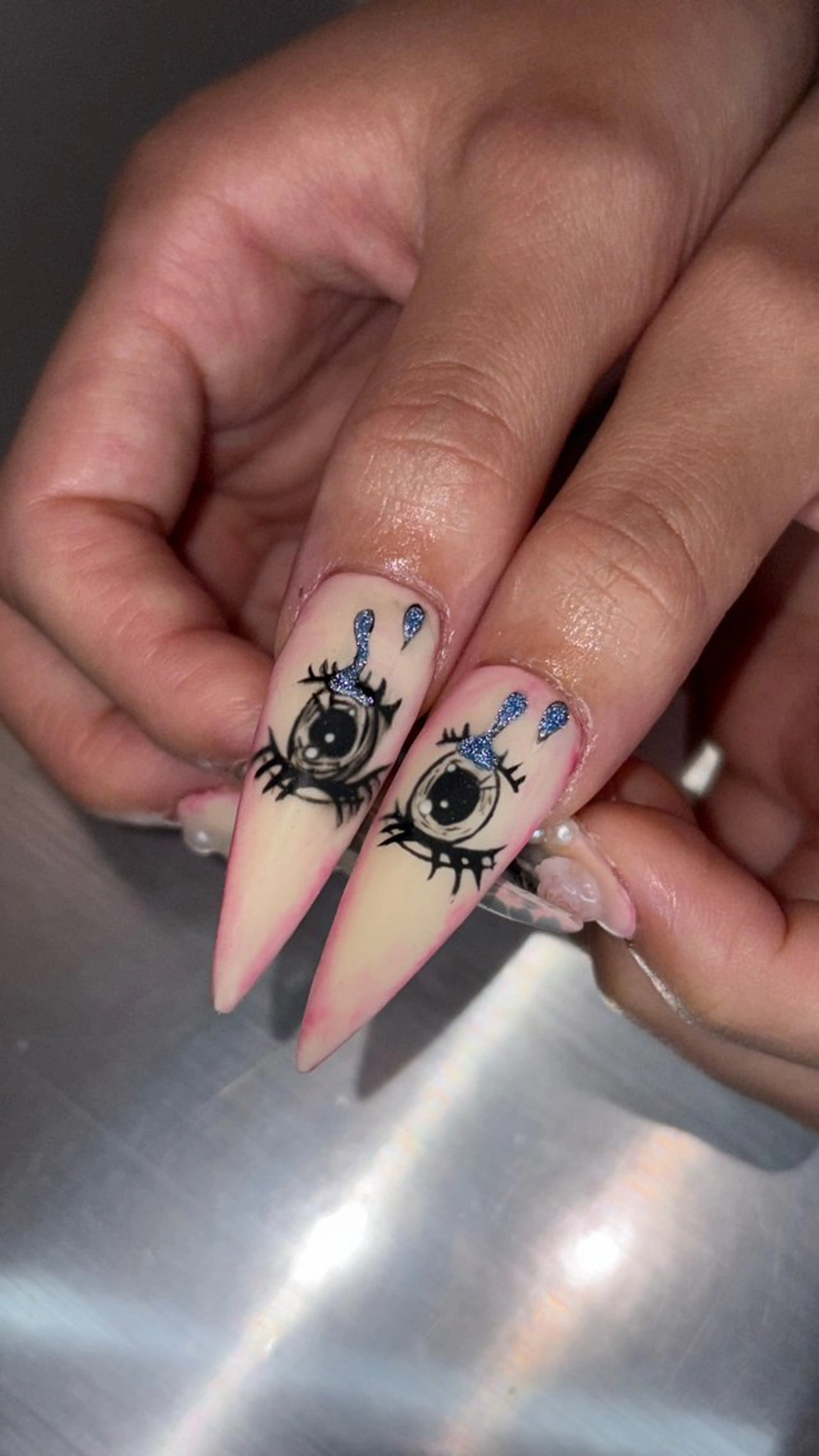 ネイル ハンドネイル 👽個性派ネイル🎀 komachiのマツエク・マツパデザイン