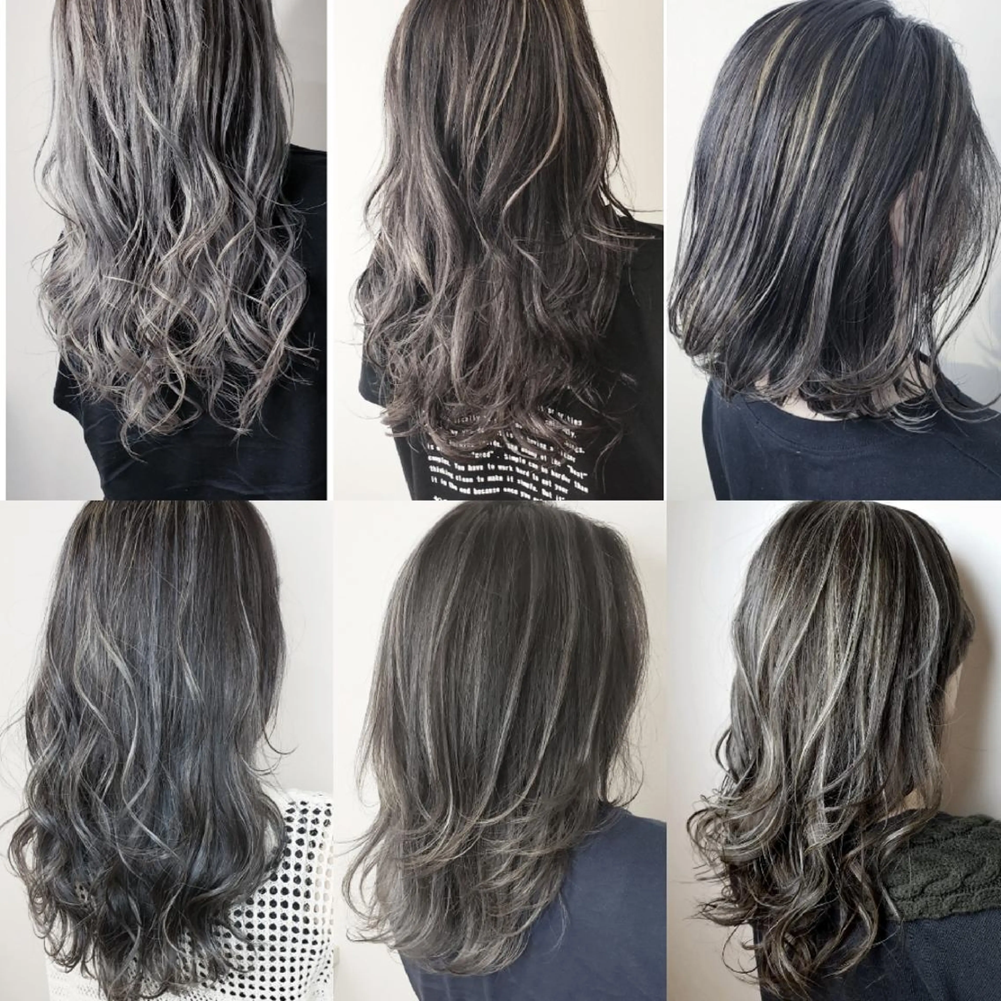 ミディアム カラー ハイライトカラー ハイライト 【髪質改善美容師】t occa茨木篠原健太のヘアスタイル