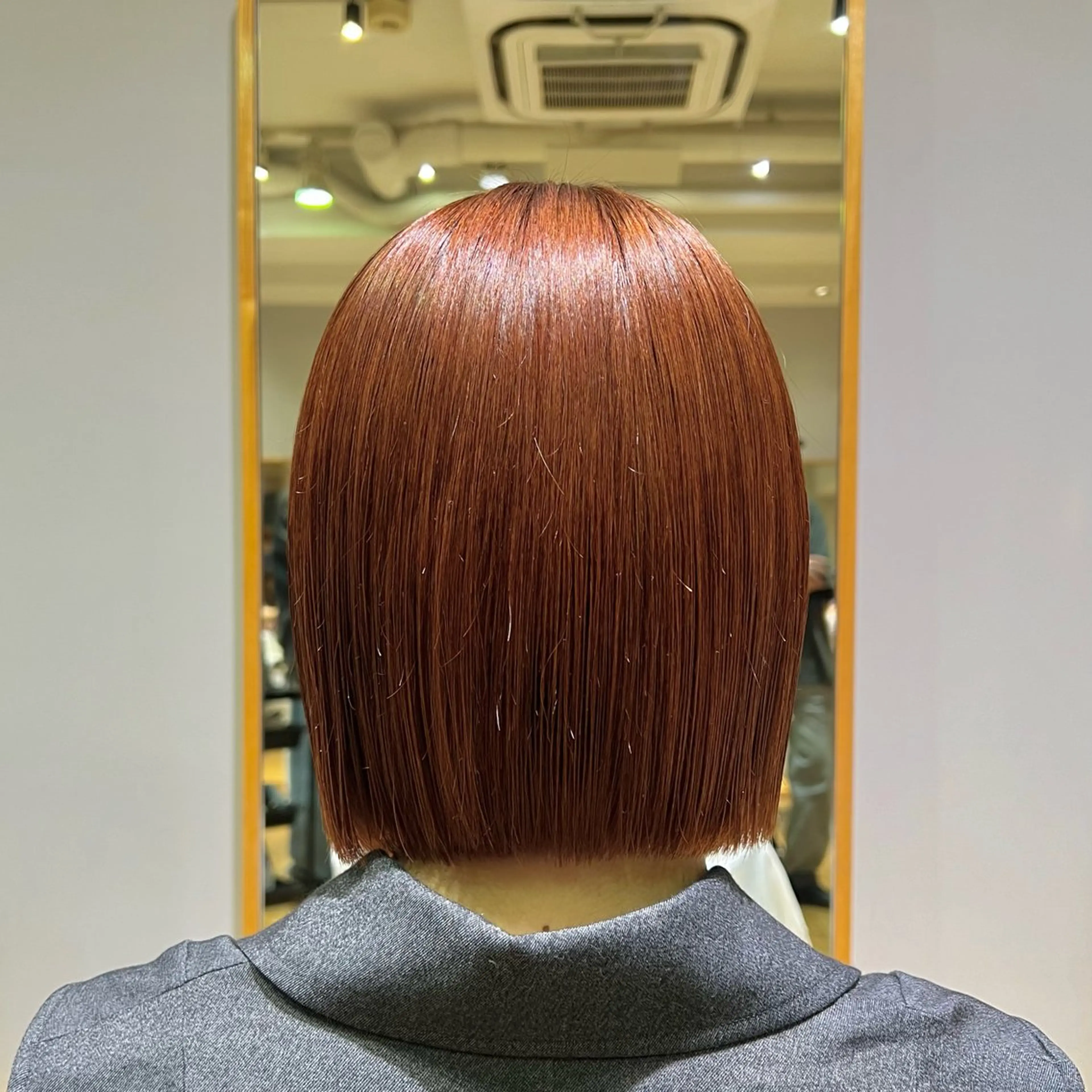 ショート ワンホンパーマ/ 菜月のヘアスタイル