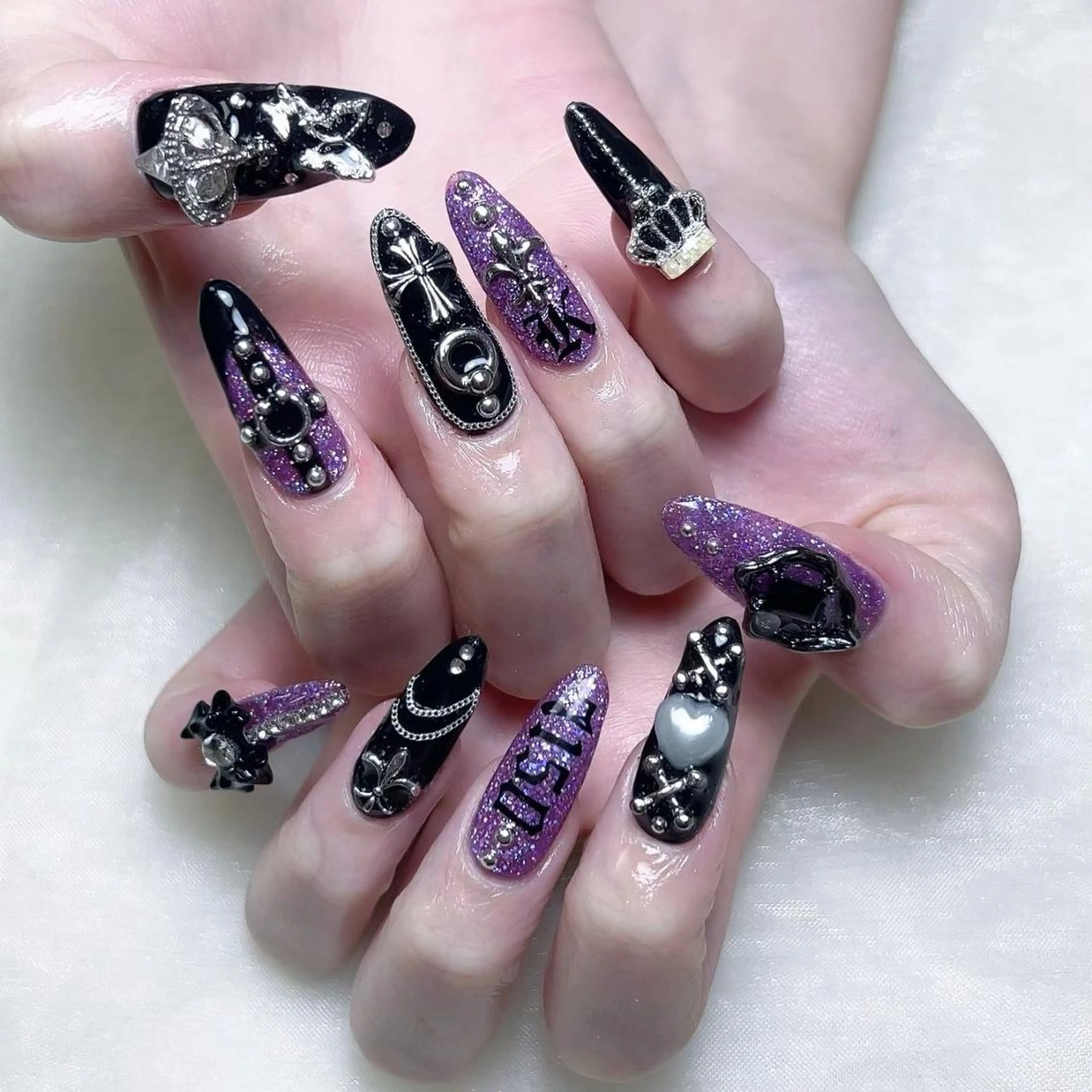 ネイル メンズ 持ち込み ハンドネイル NAILサロン 木にいるのネイルデザイン