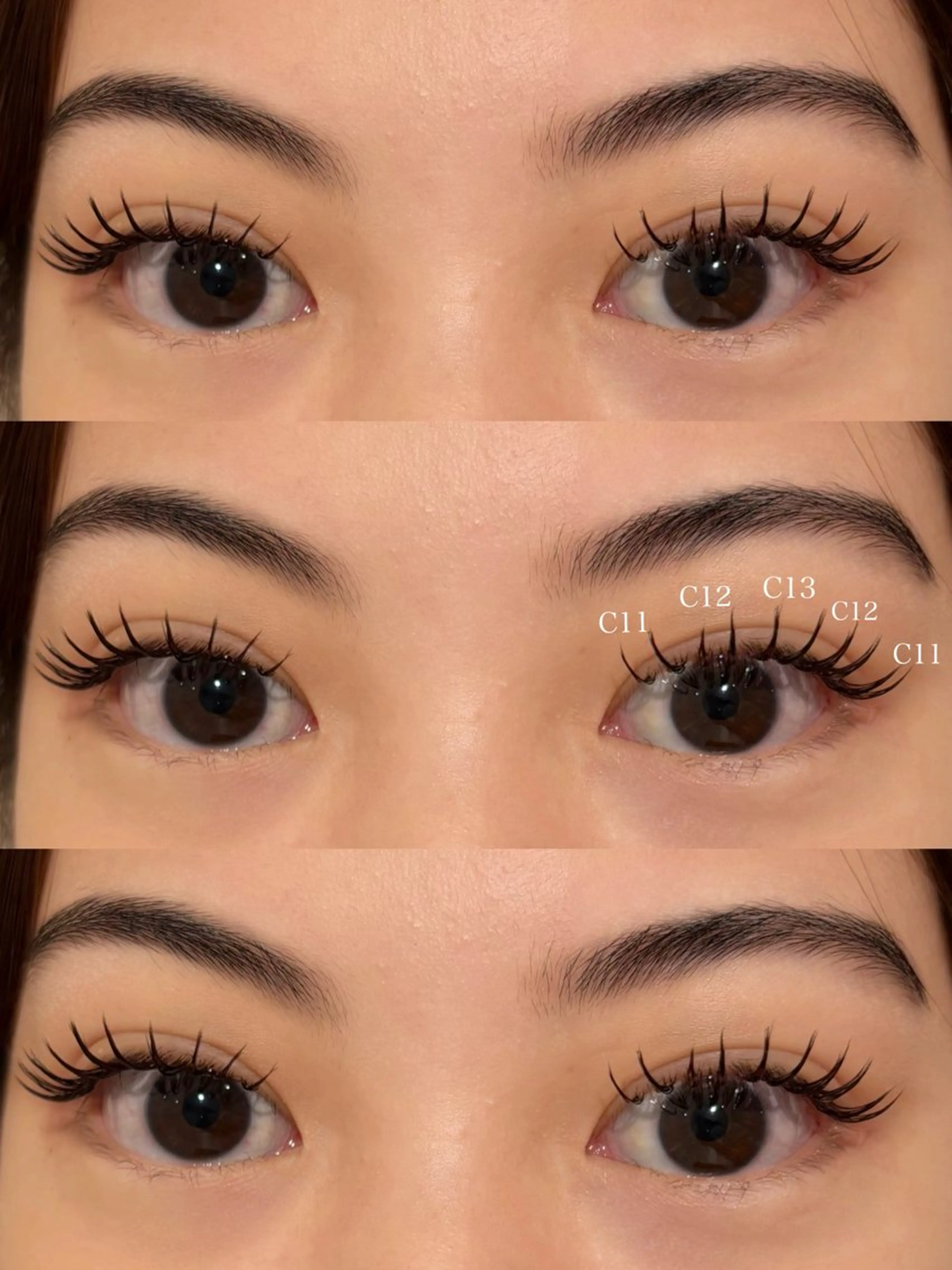 マツエク・マツパ プラドル ニコのマツエク・マツパデザイン