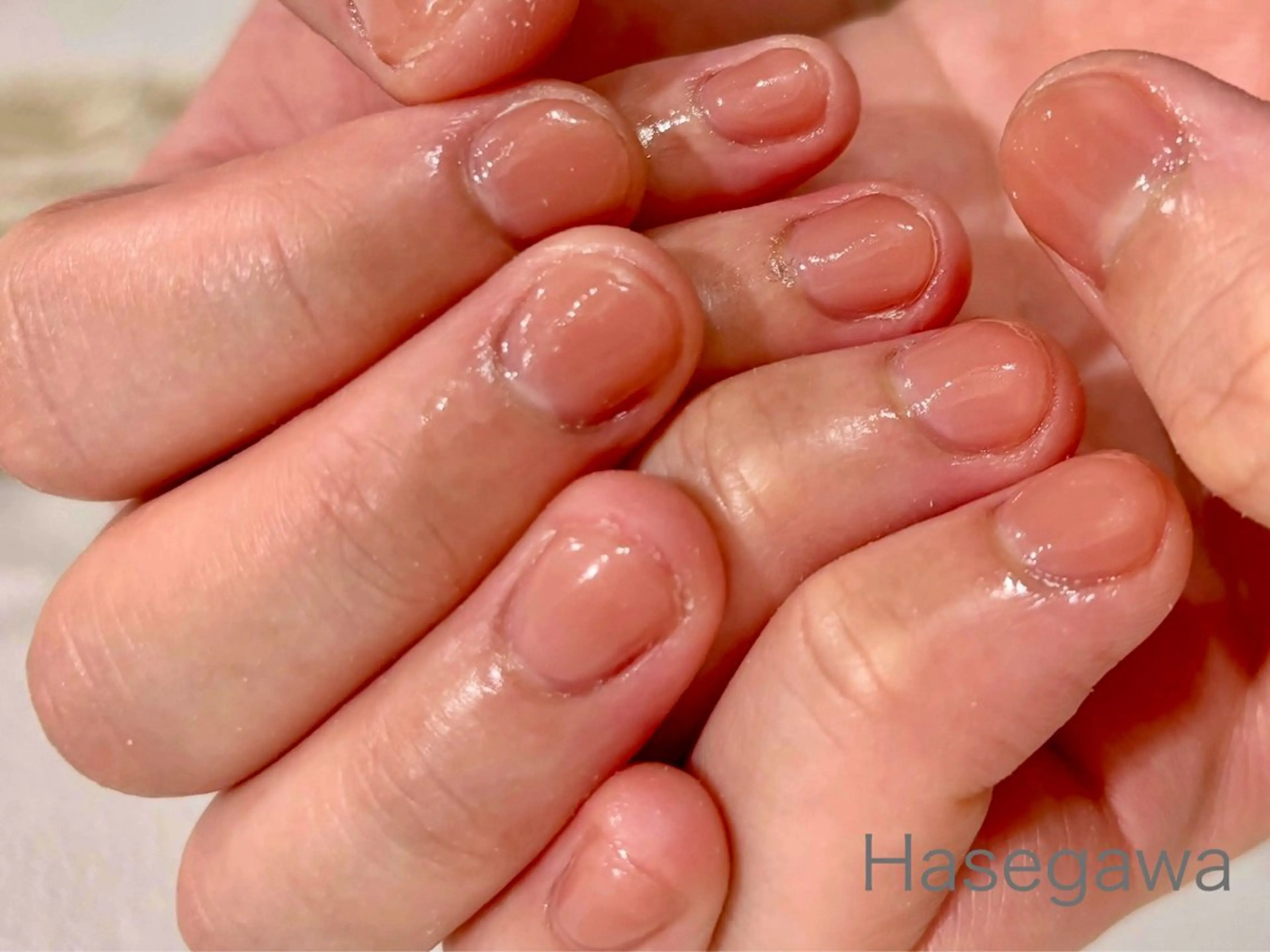 ネイル ピンク DROP所属・DROP 長谷川のネイルデザイン