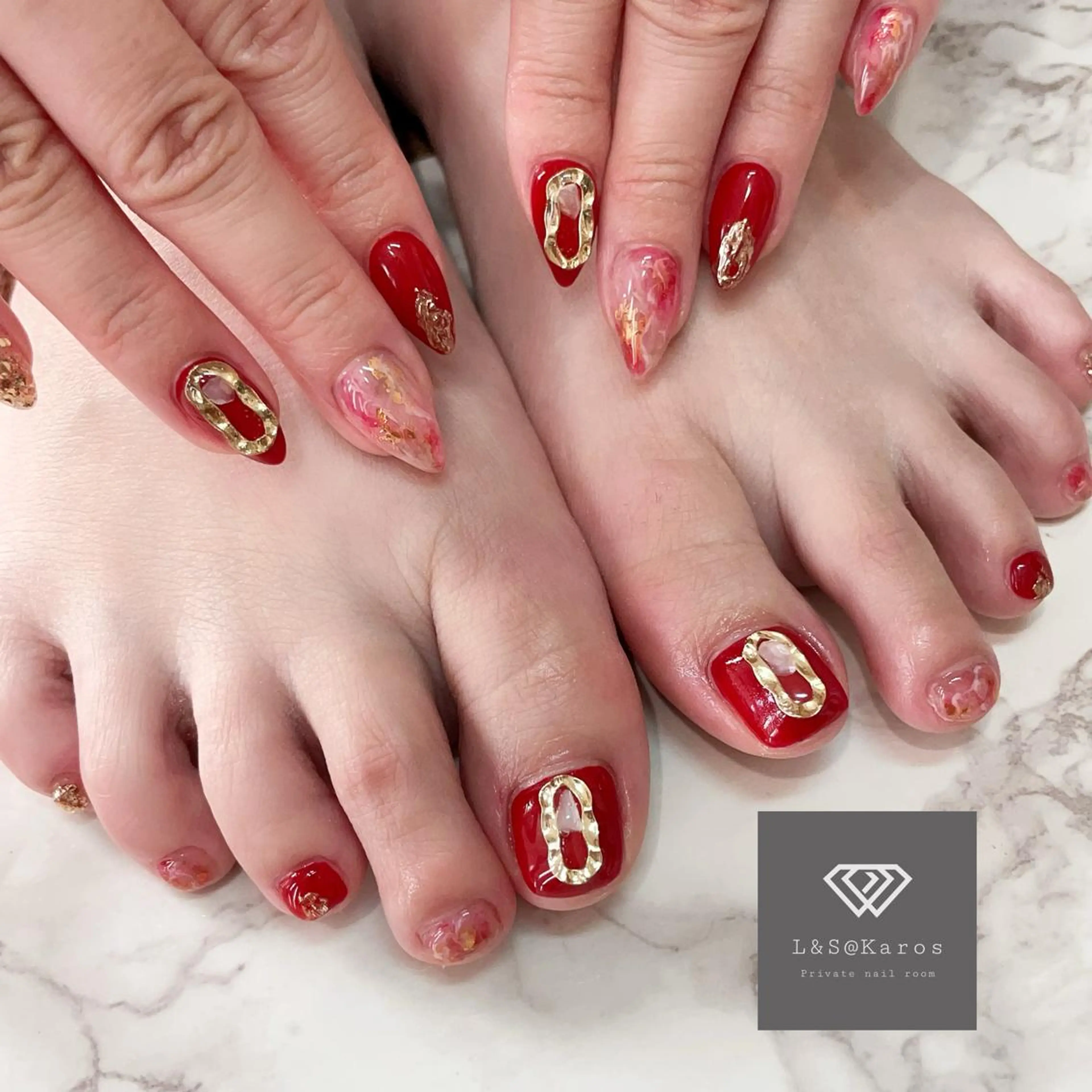 ネイル ハンドネイル L&S@Karos所属・L&S@ Karosのネイルデザイン