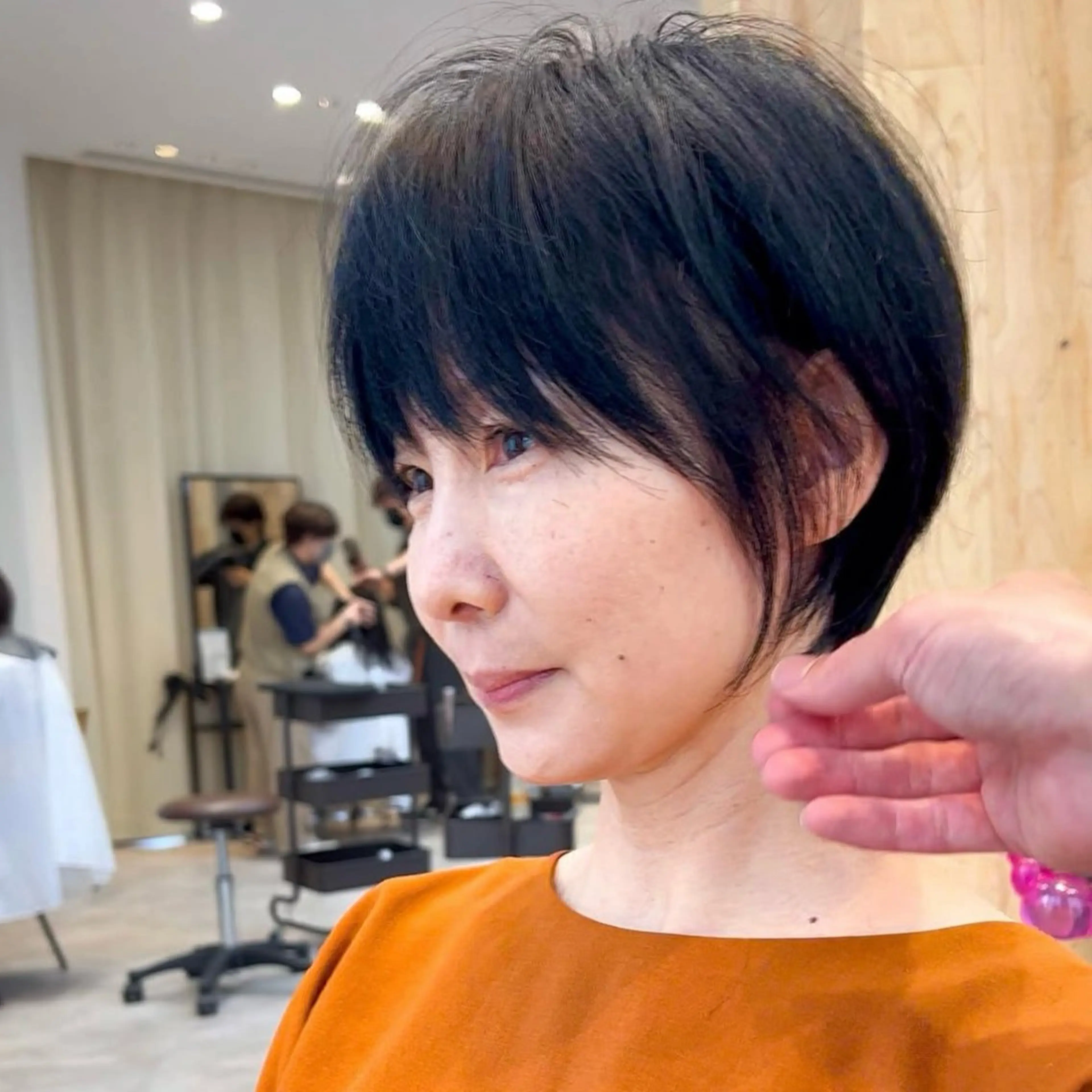 ショート 無料ショートモデル 募集中/ユッティーのヘアスタイル