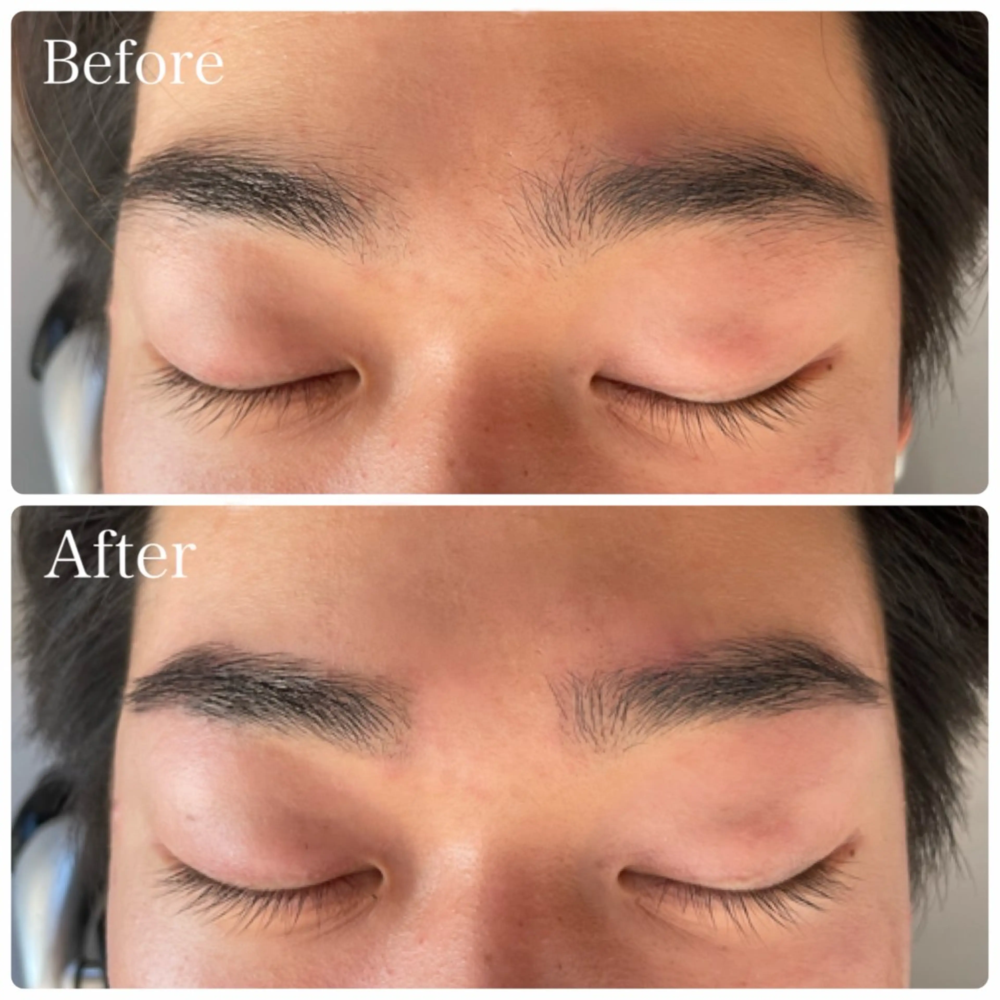 眉ワックス　メンズ限定　　　　　　（お支払いは現金のみとなります）の写真