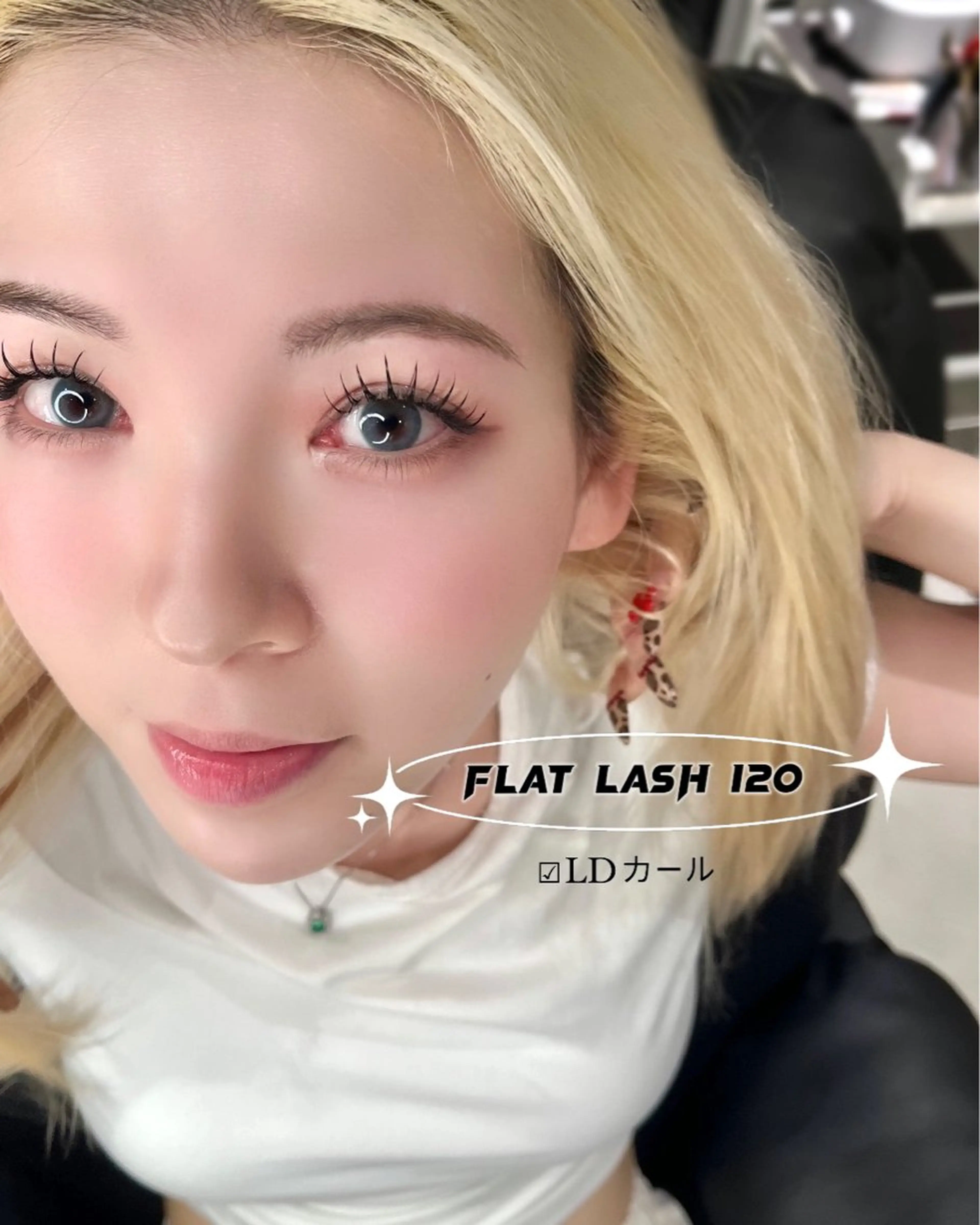 マツエク・マツパ フラットラッシュ マツエク 🩵HARUHI 京都Two🩵のマツエク・マツパデザイン