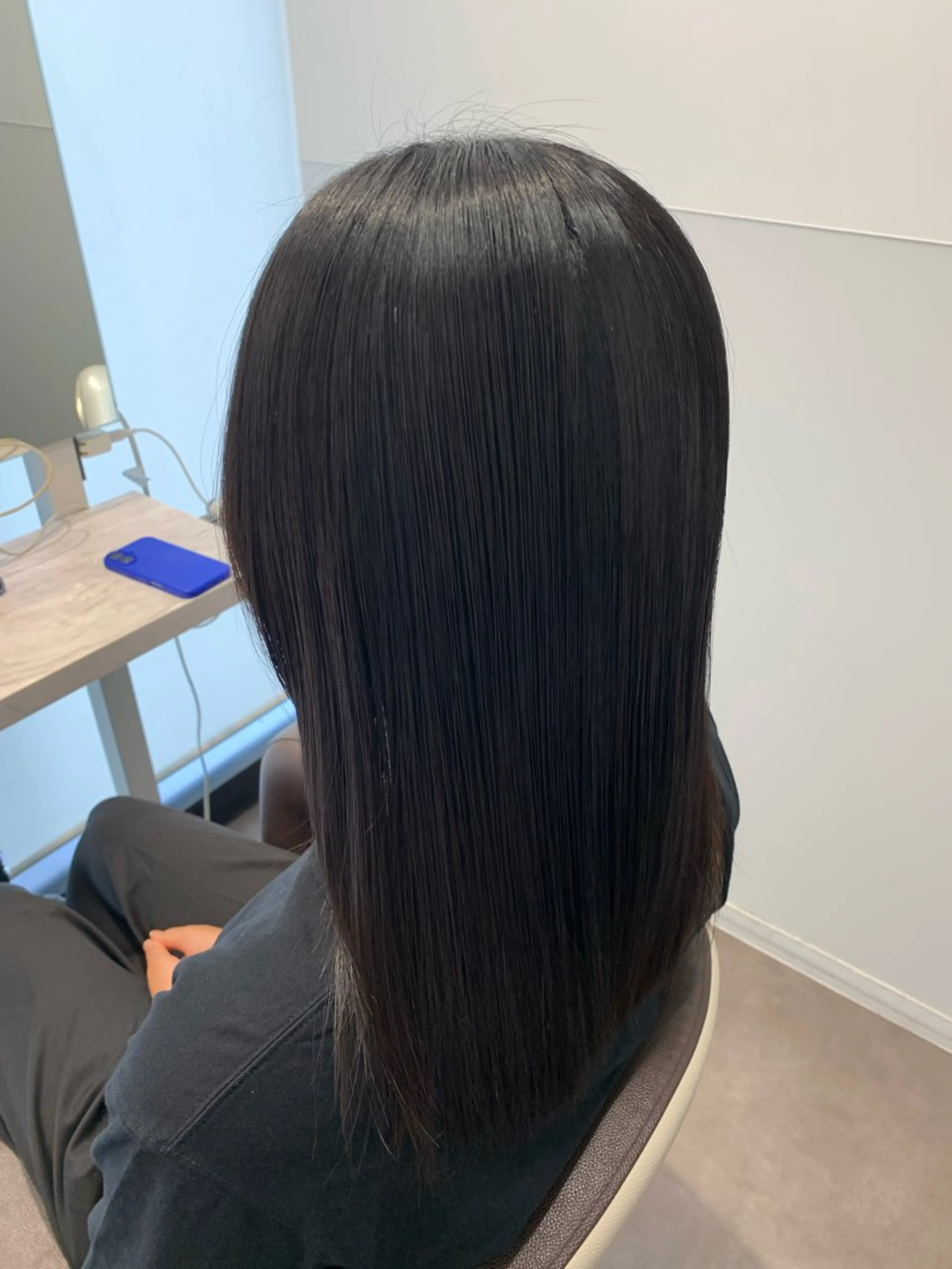 セミロング トリートメント 松田 啓志のヘアスタイル