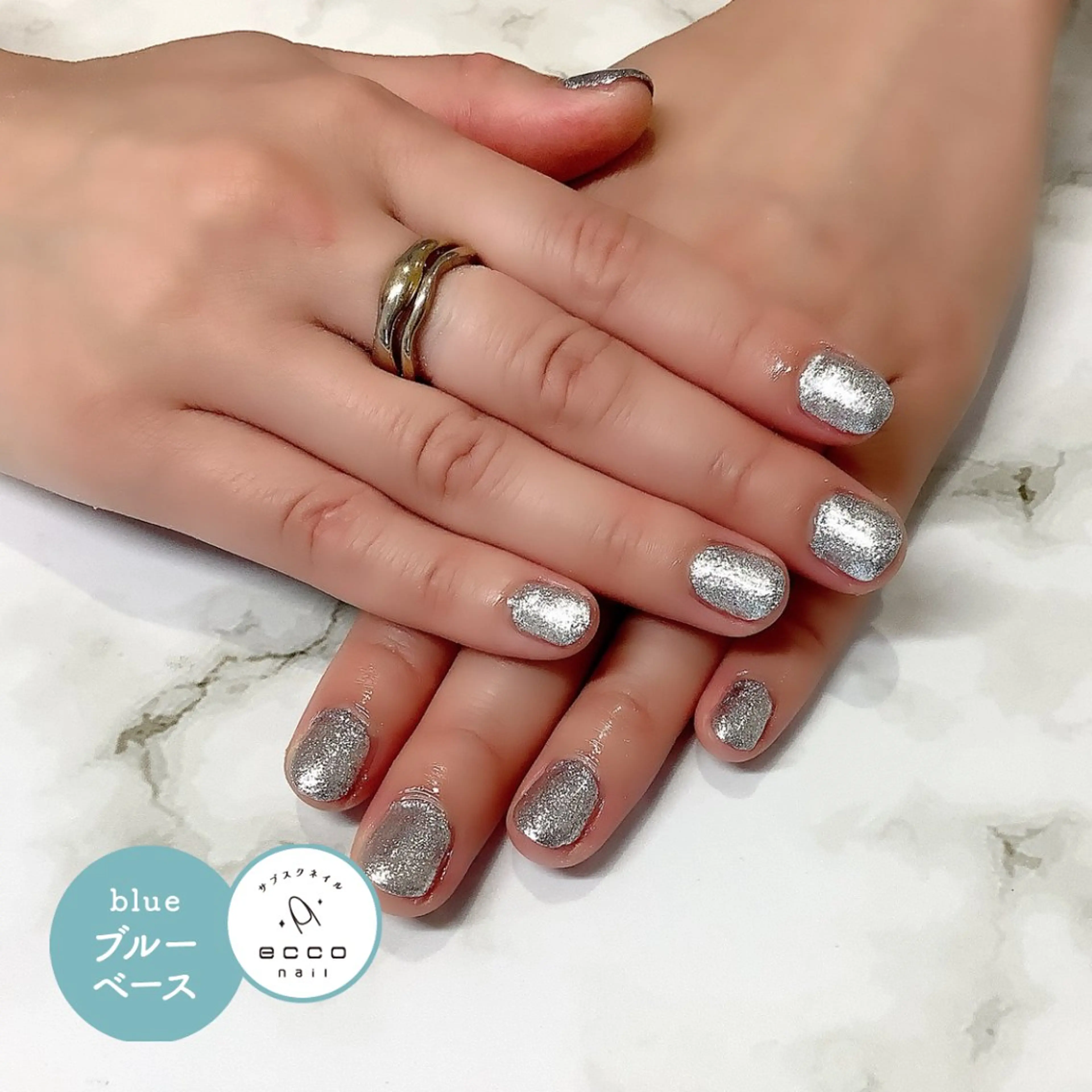 ネイル ハンドネイル eccoネイル千早 Nanakoのネイルデザイン