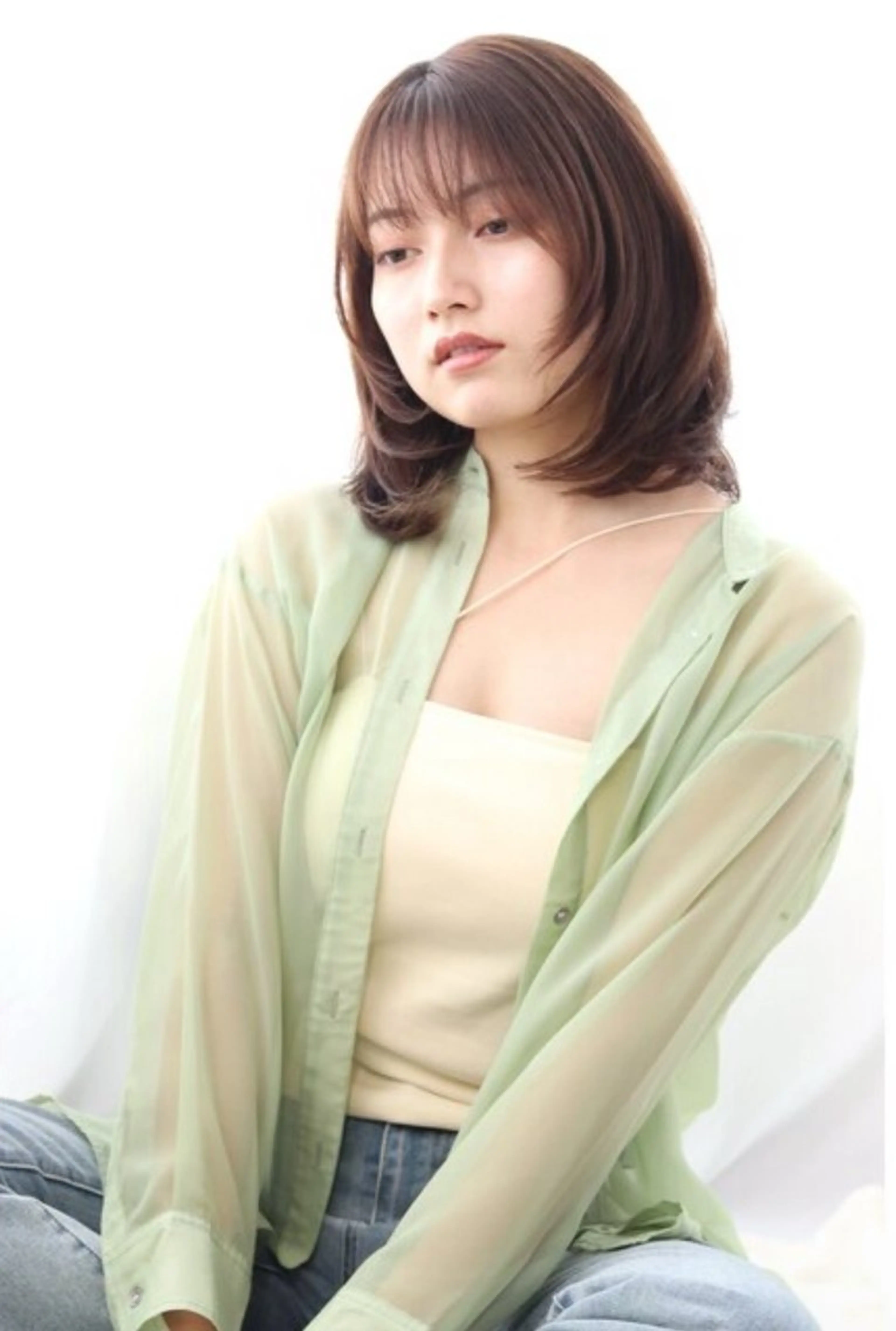 ミディアム 🌸水澤衣織 🌸のヘアスタイル