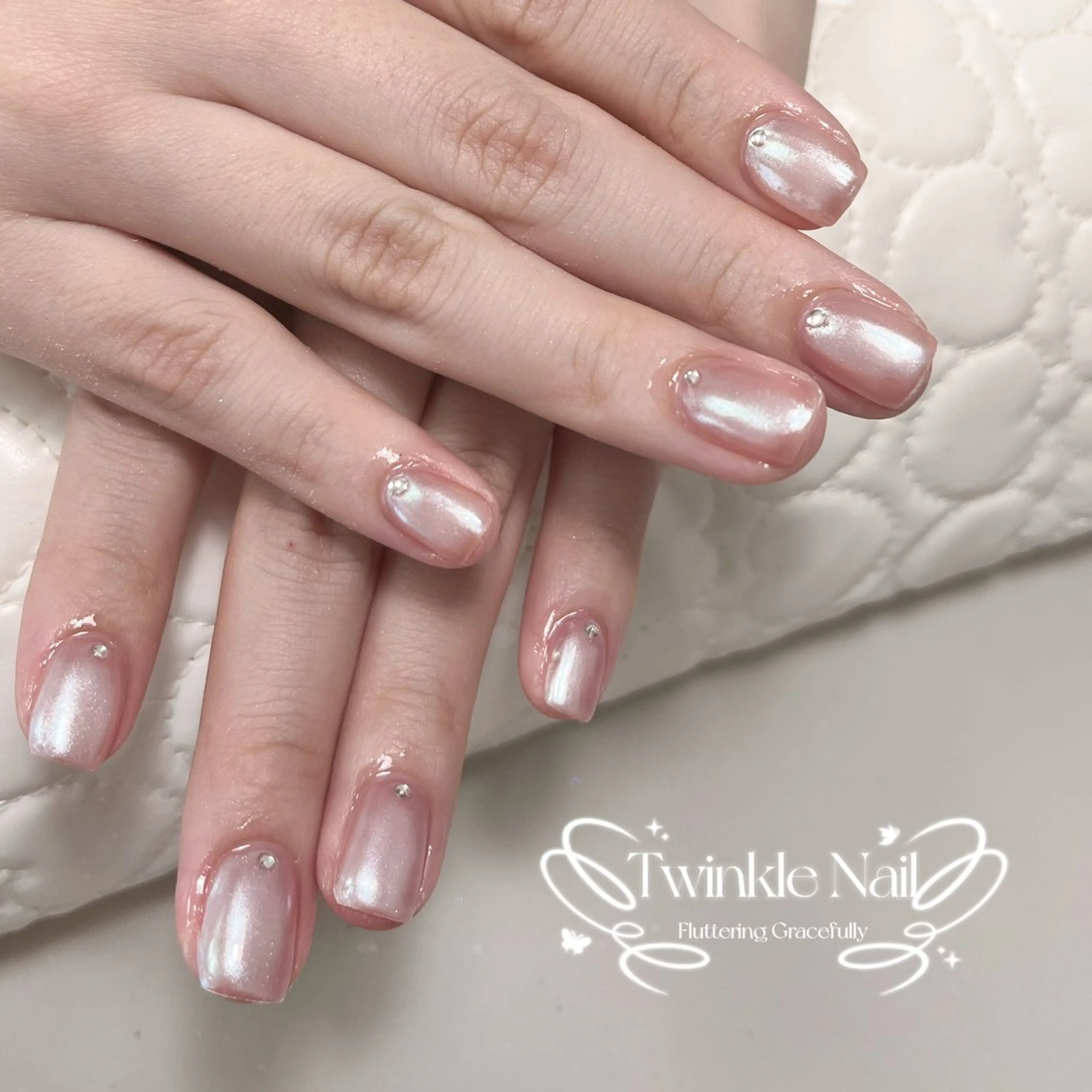 ネイル シンプルネイル Twinkle Nail Kuboのネイルデザイン