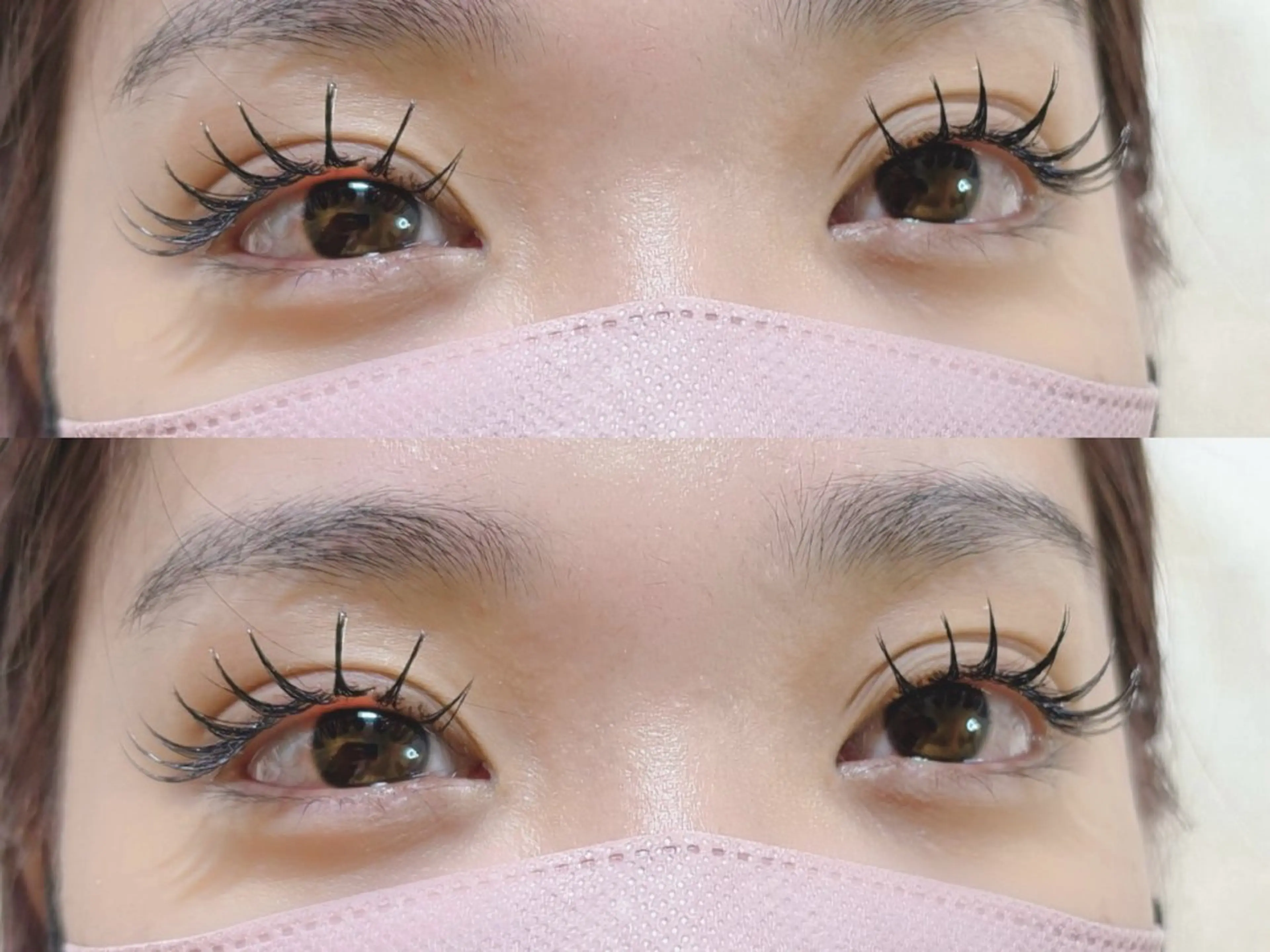マツエク・マツパ 付け放題 バインドロック フラットラッシュ パリジェンヌラッシュリフト まつげパーマ マツエク リナ アメ村のマツエク・マツパデザイン