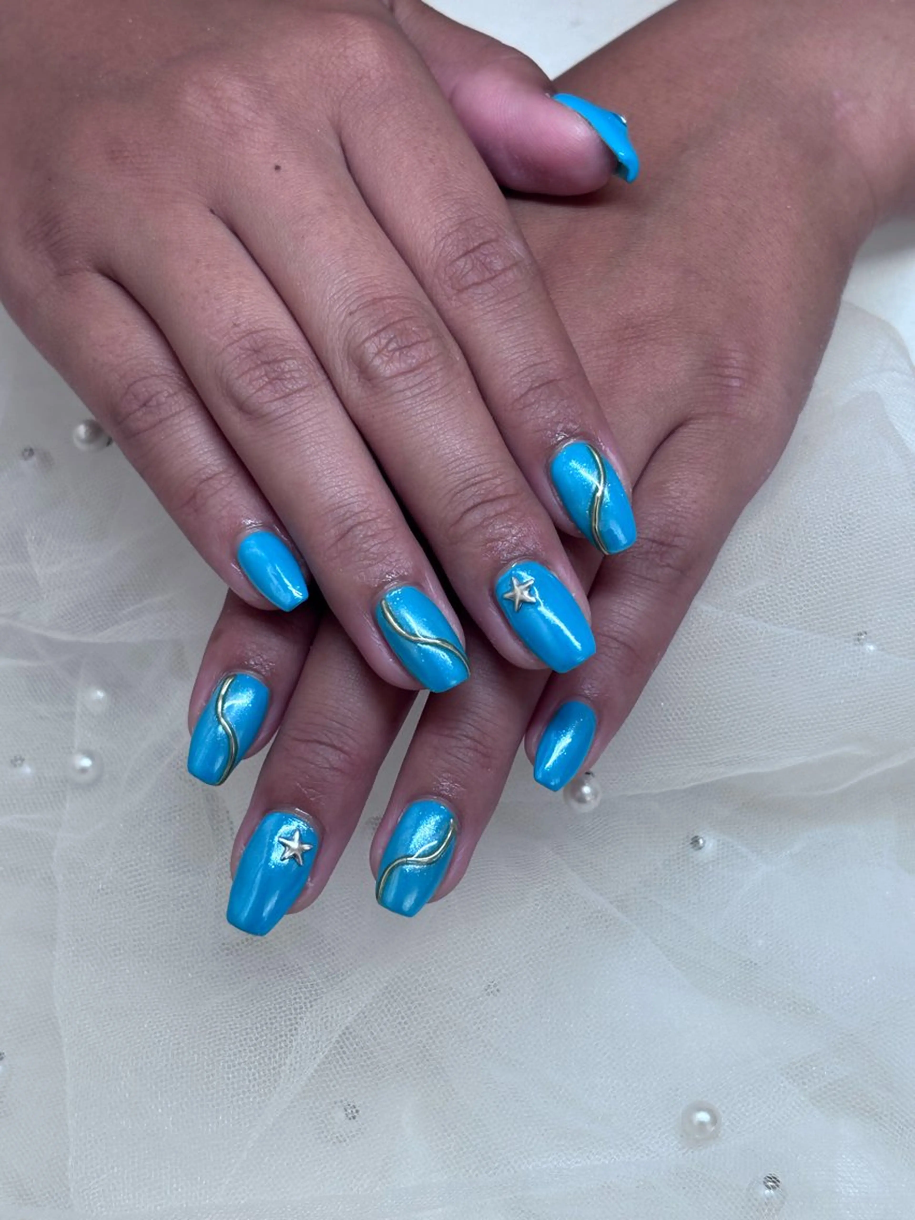 ネイル ハンドネイル CREVIO小美玉店 Fukaのネイルデザイン