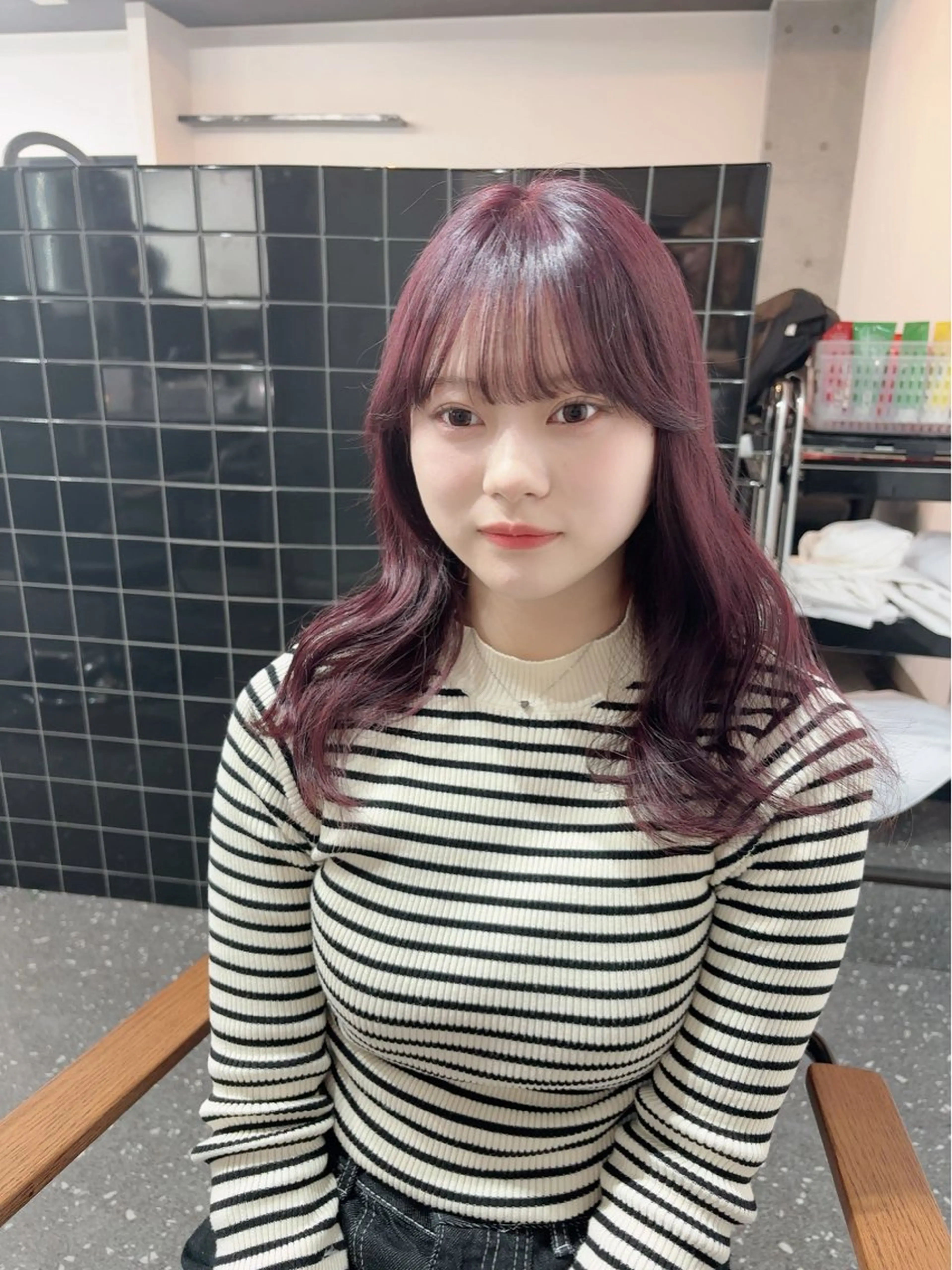 ロング 韓国風/髪質改善/ Kiyoraのヘアスタイル