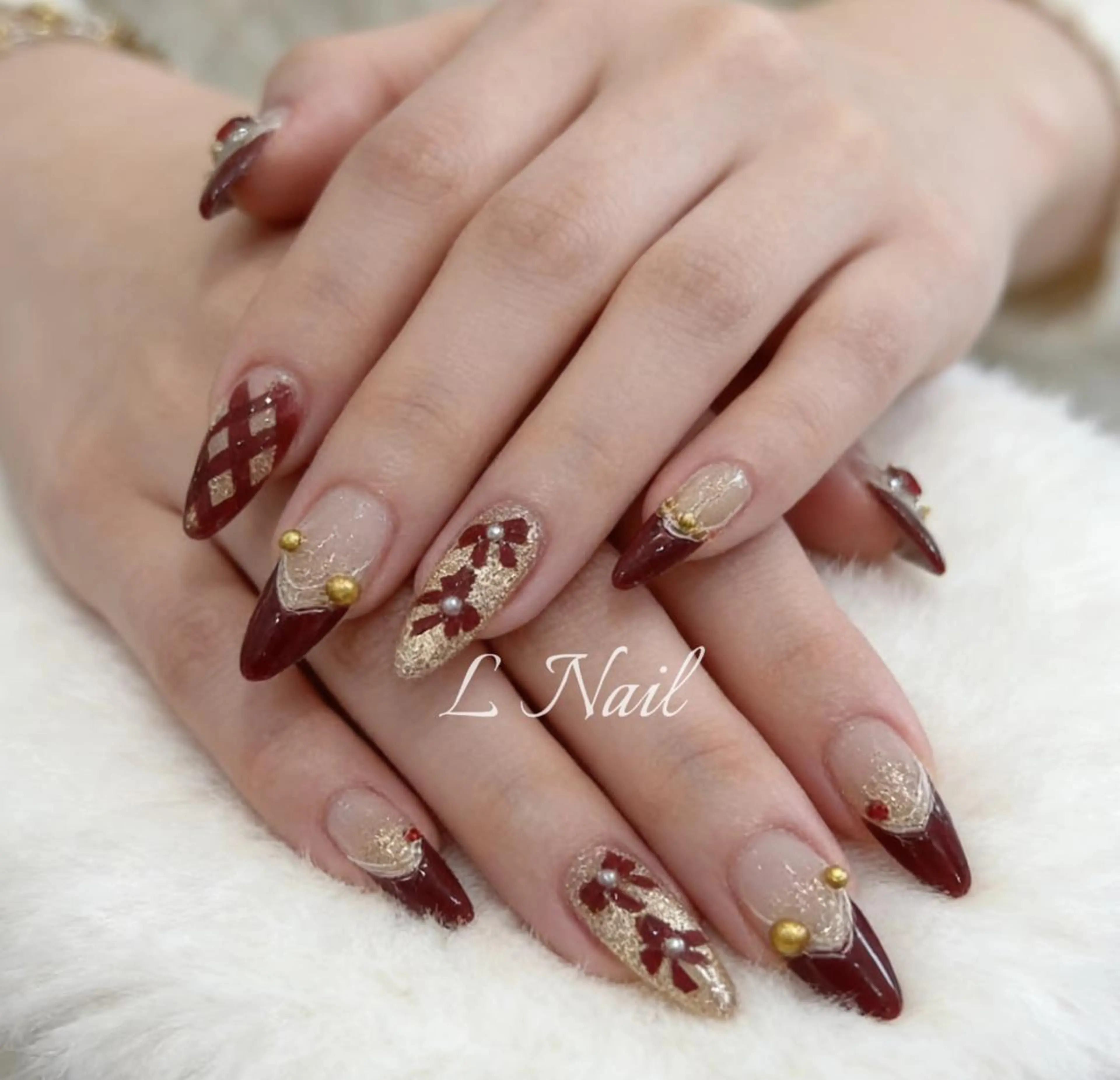 💛持ち込み💅🏻時間内「アートやり放題+パーツつけ放題」13980→8890【練習モデル限定】の写真