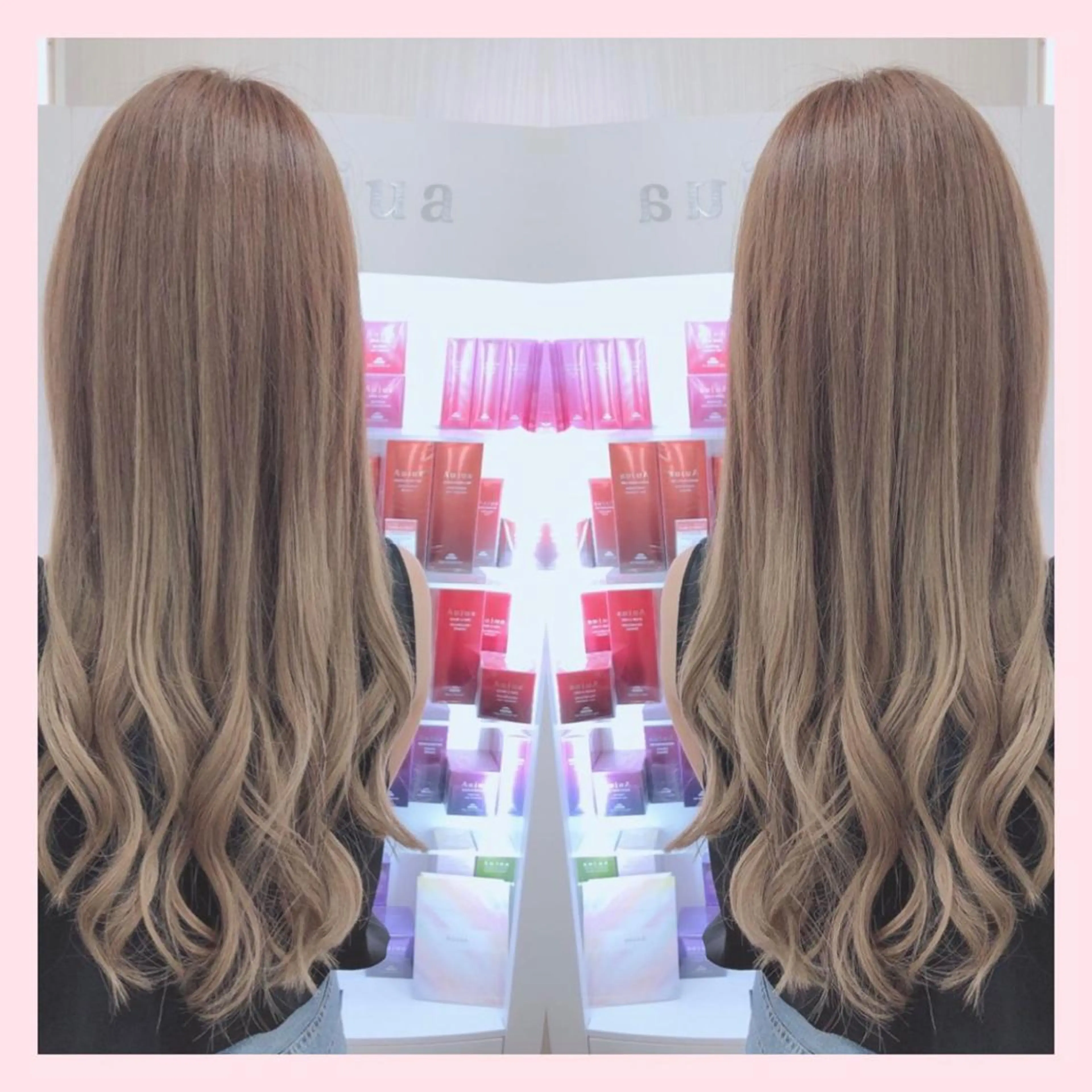 ロング カラー ヘアカラー トリートメント エクステ シシド ユウスケ Aceのヘアスタイル