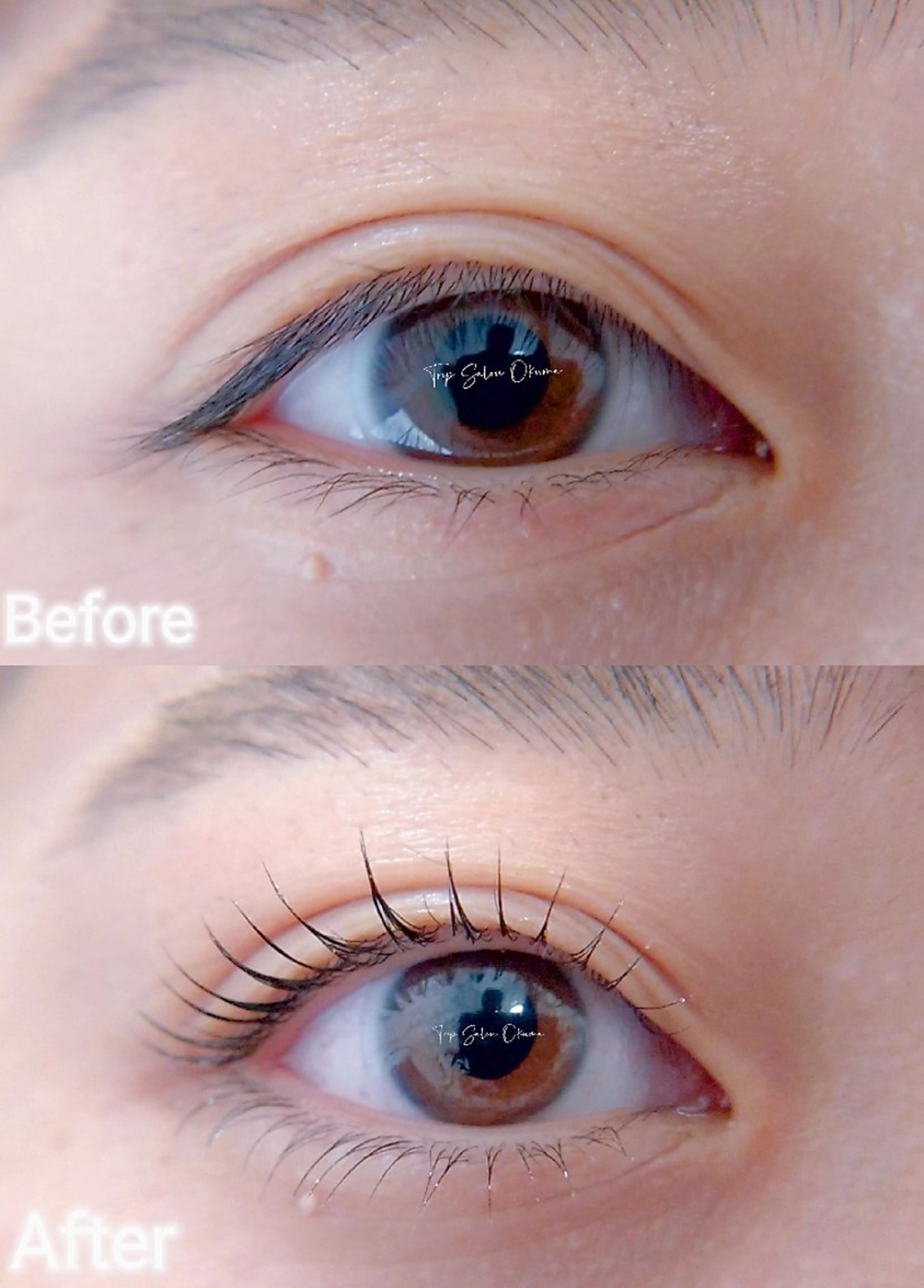 マツエク・マツパ 一重×まつ毛パーマ マツパ Trip Salon Okuma所属・❤LEDまつぱ❤那覇 🅿️有、泉崎のマツエク・マツパデザイン