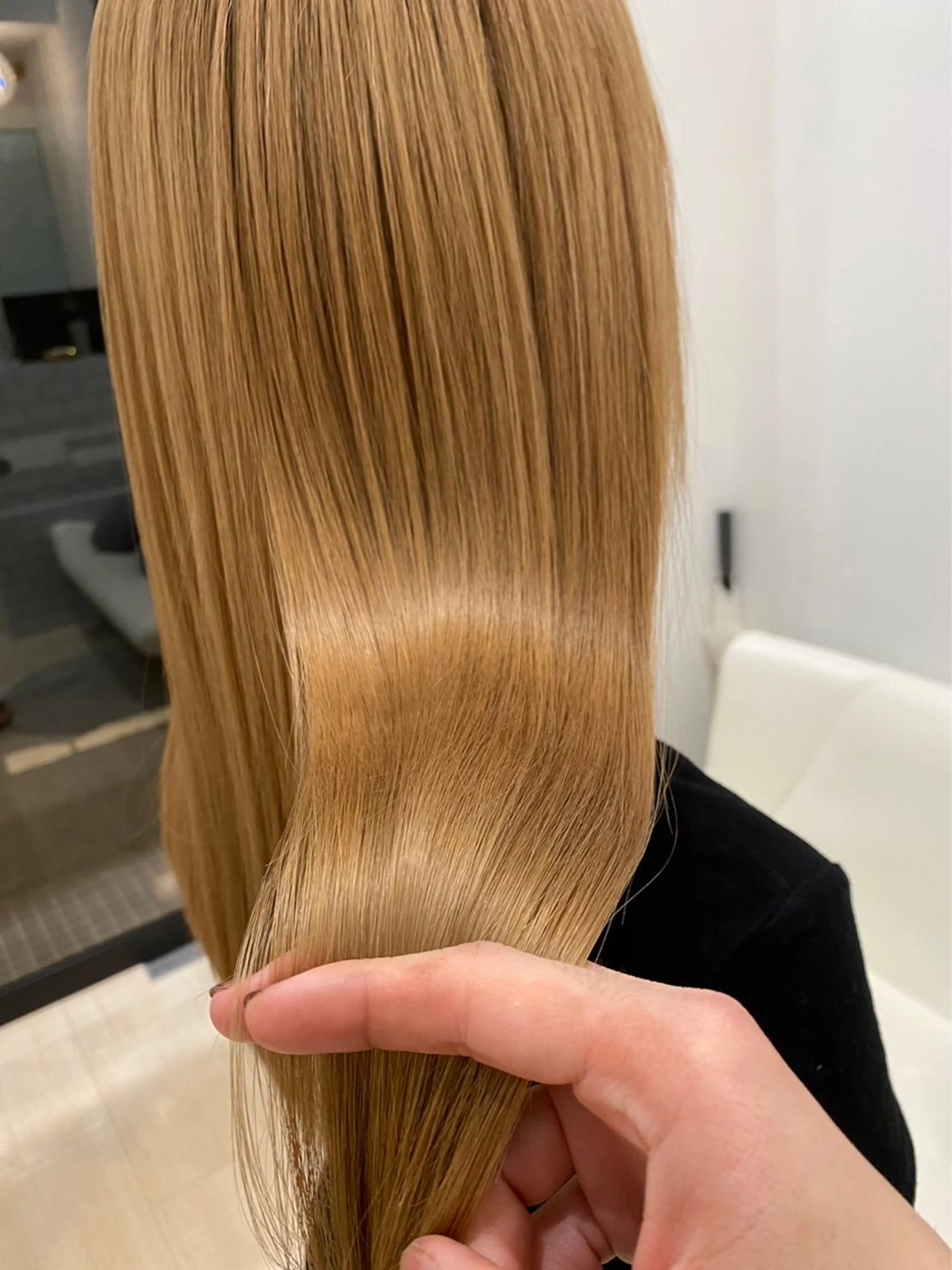 セミロング カラー トリートメント R u i /透明感カラーのヘアスタイル