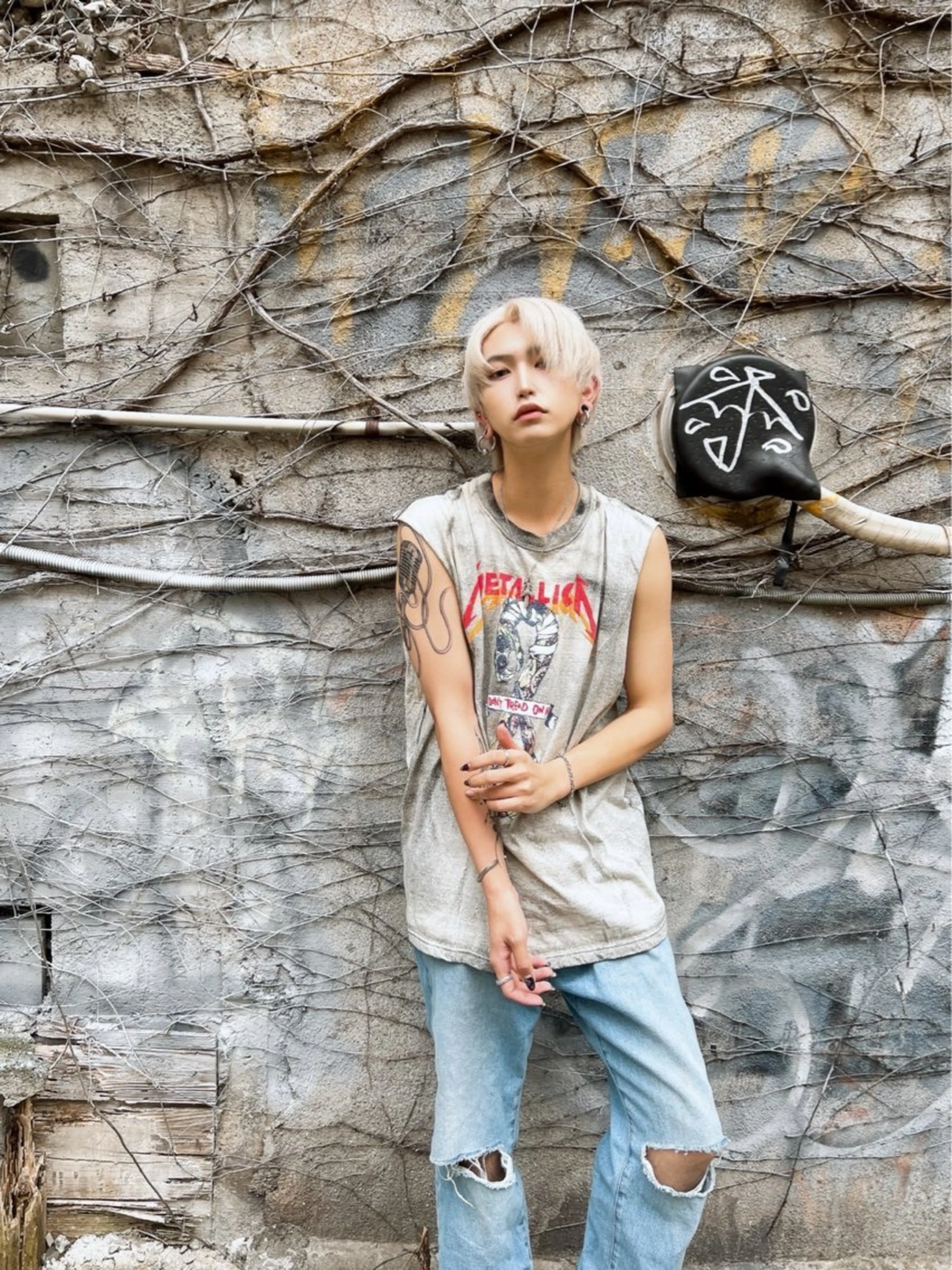 ショート カラー パーマ ヘアアレンジ メンズ キッズ HairSignature所属・ブリーチ指名神戸 No.1美容師RENのヘアスタイル